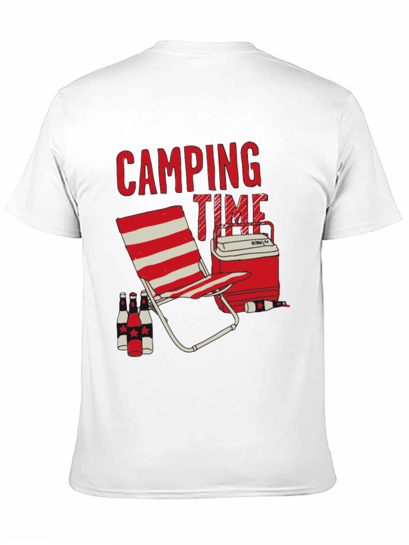 Camping Time Graphic Tee - Black