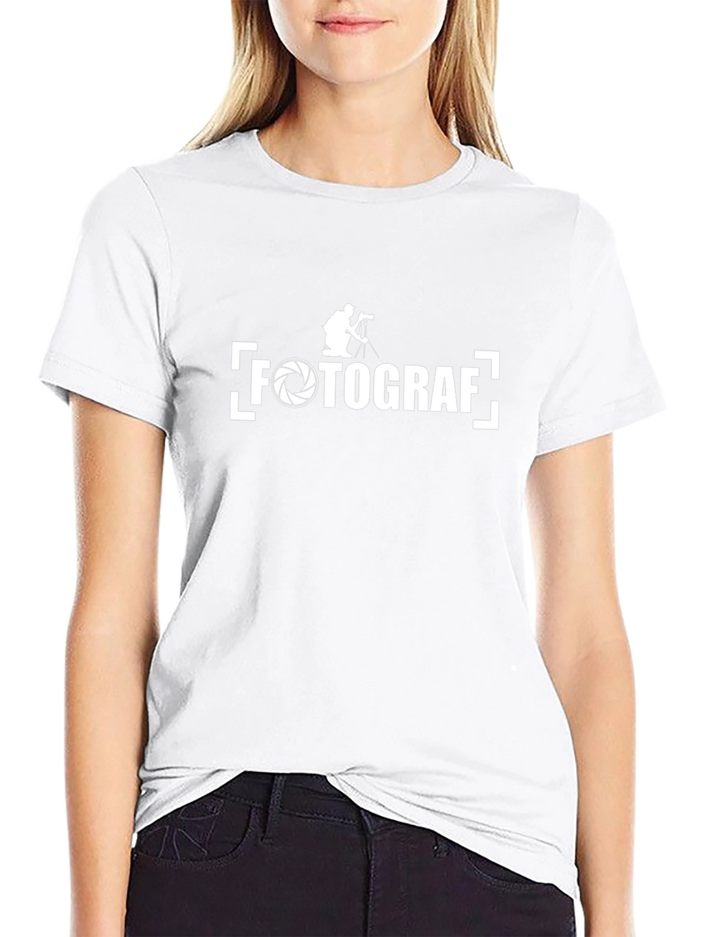 Fotograf T-Shirt - Black Graphic Tee