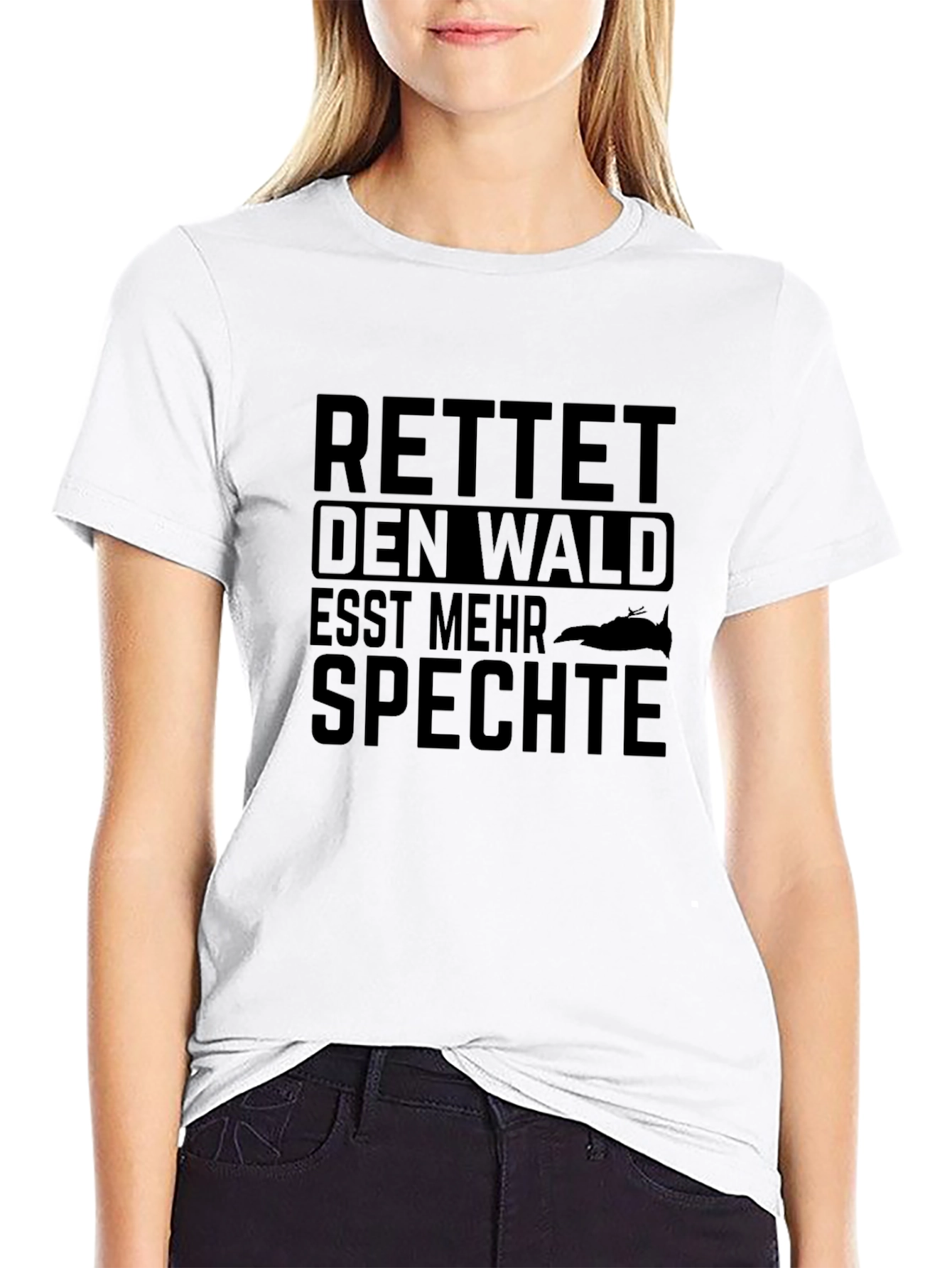 Eat More Woodpeckers Save The Forest T-Shirt