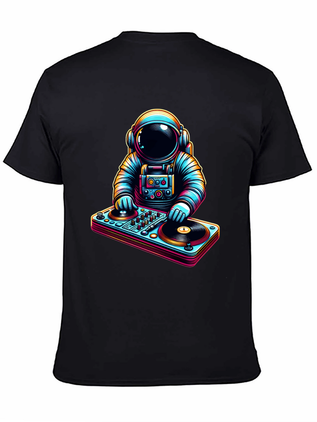 DJ Astronaut Graphic T-Shirt