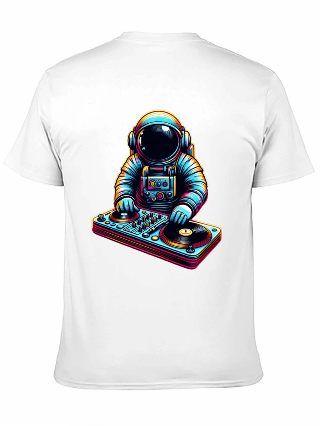 DJ Astronaut Graphic T-Shirt