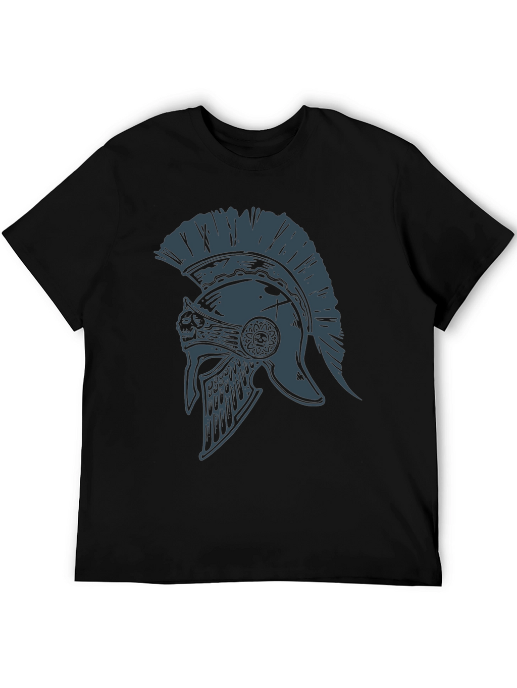 Spartan Helmet Graphic Tee - Warrior Style