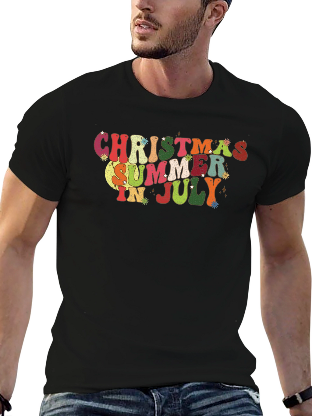Christmas Summer in July T-Shirt