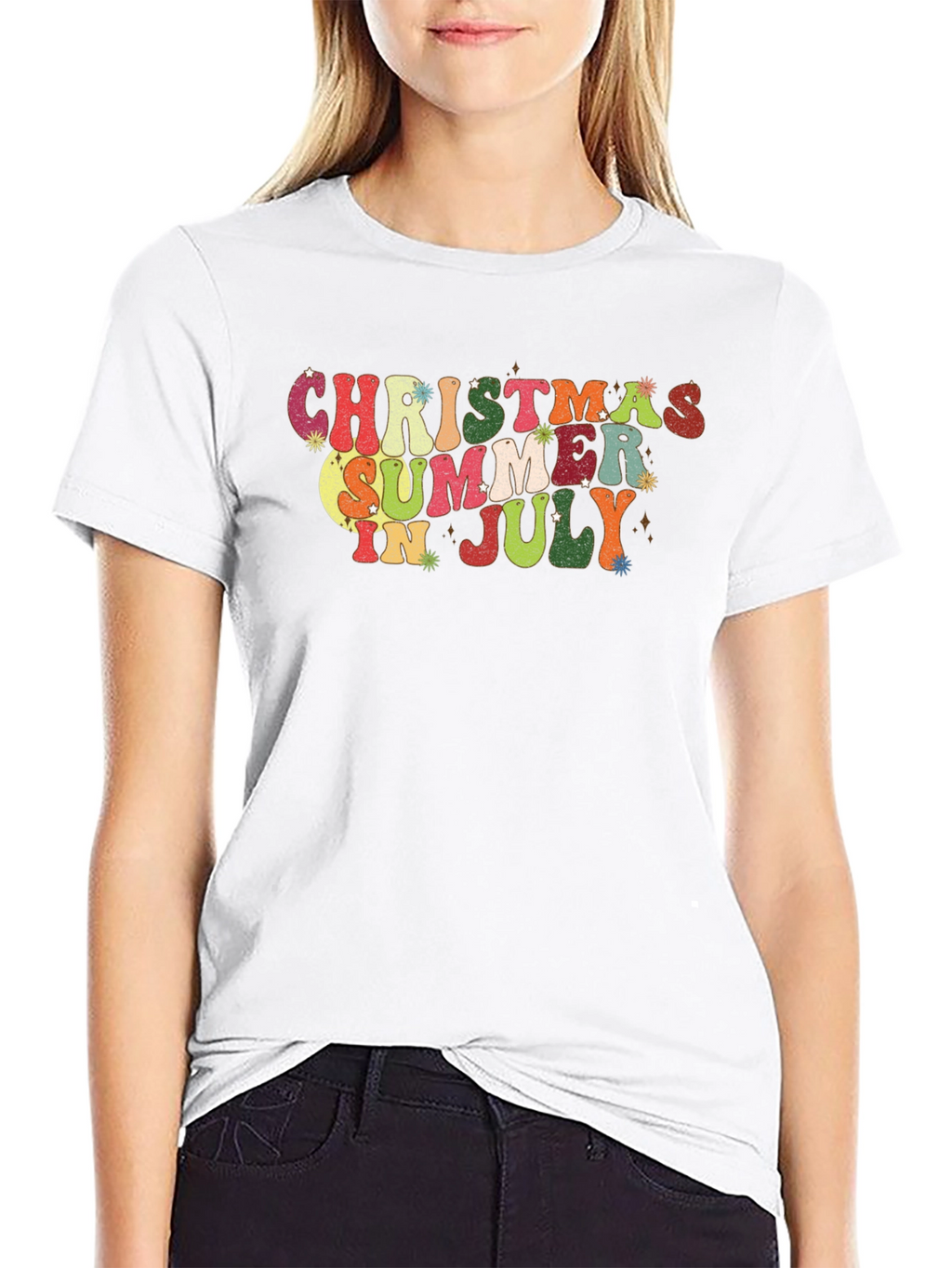 Christmas Summer in July T-Shirt