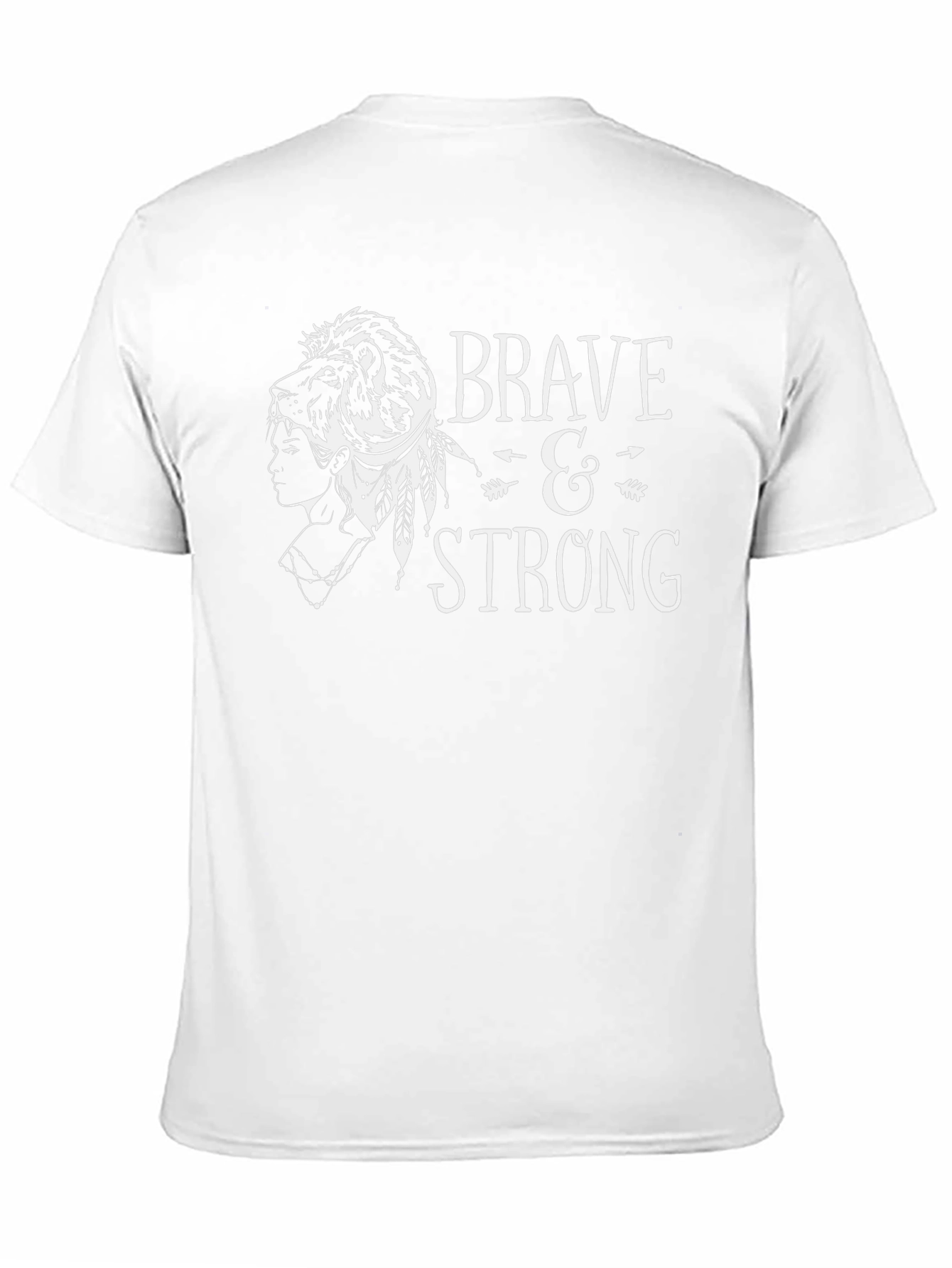Brave & Strong Graphic T-Shirt