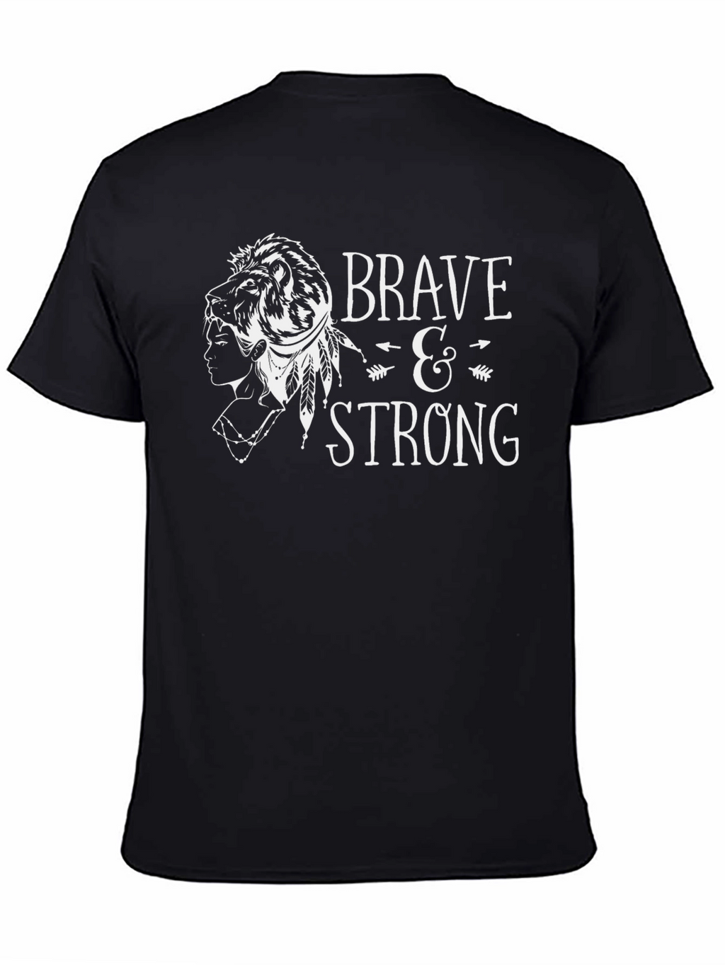 Brave & Strong Graphic T-Shirt