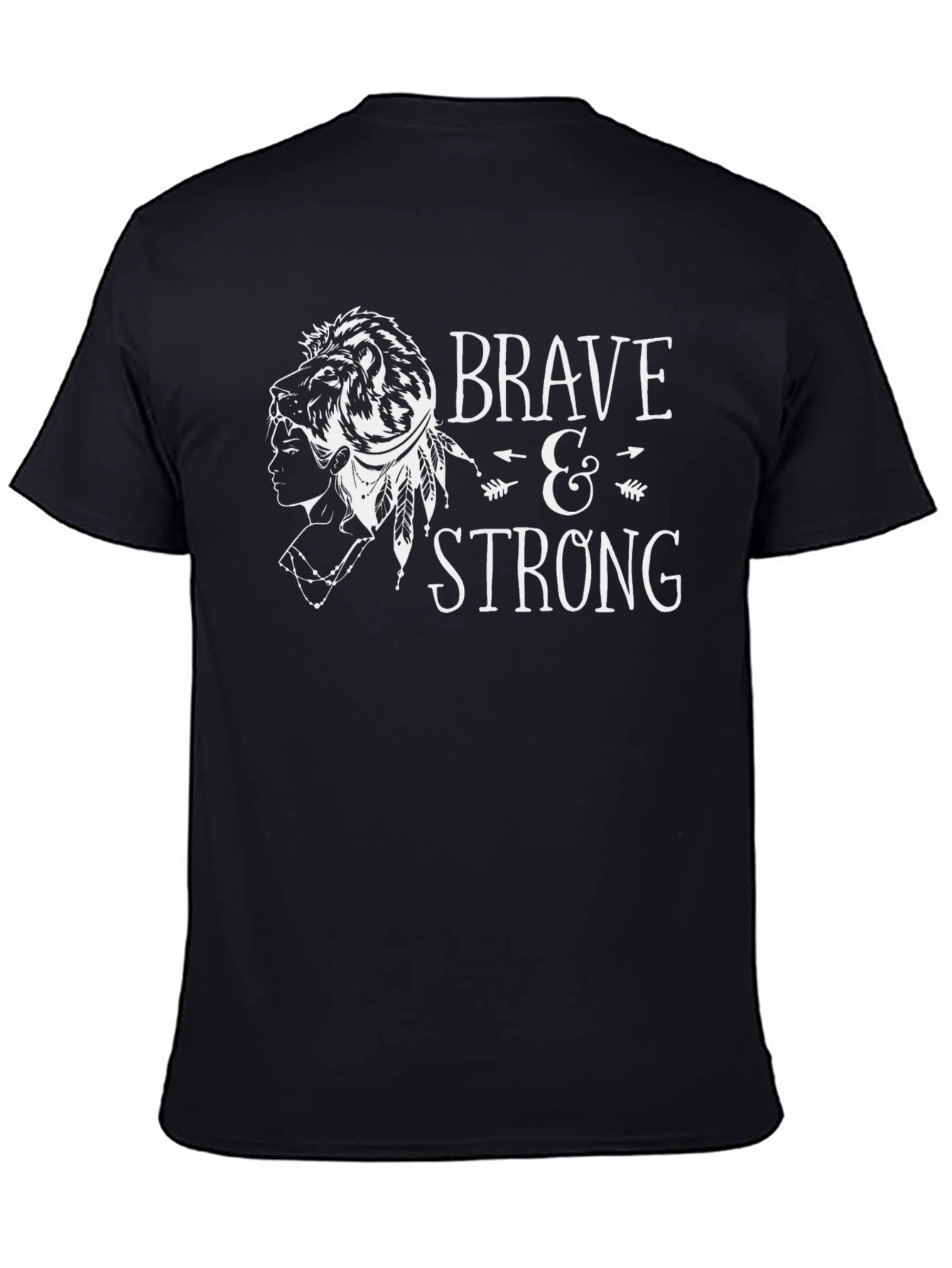 Brave & Strong Graphic T-Shirt