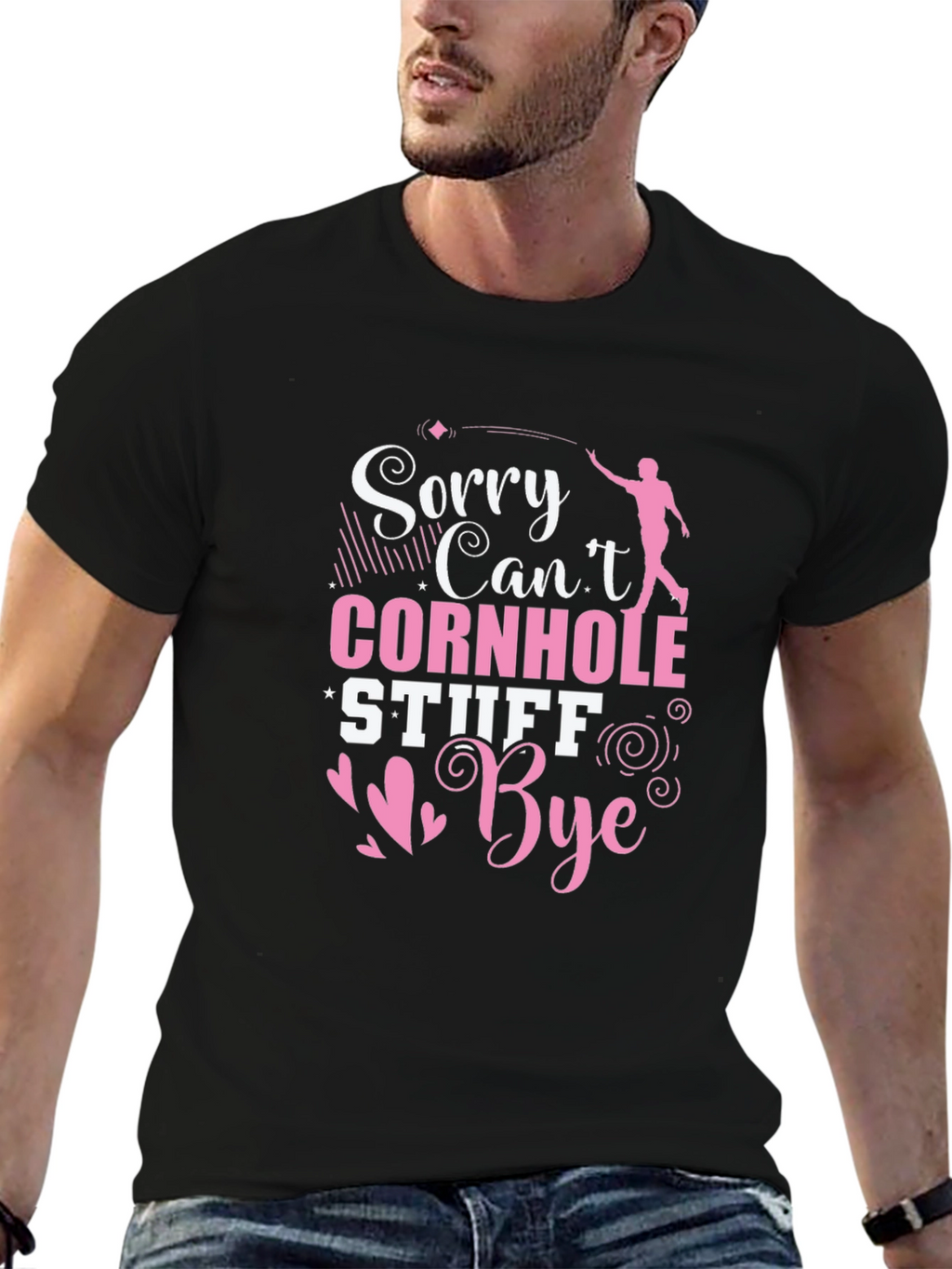 Sorry Cant Cornhole T-Shirt