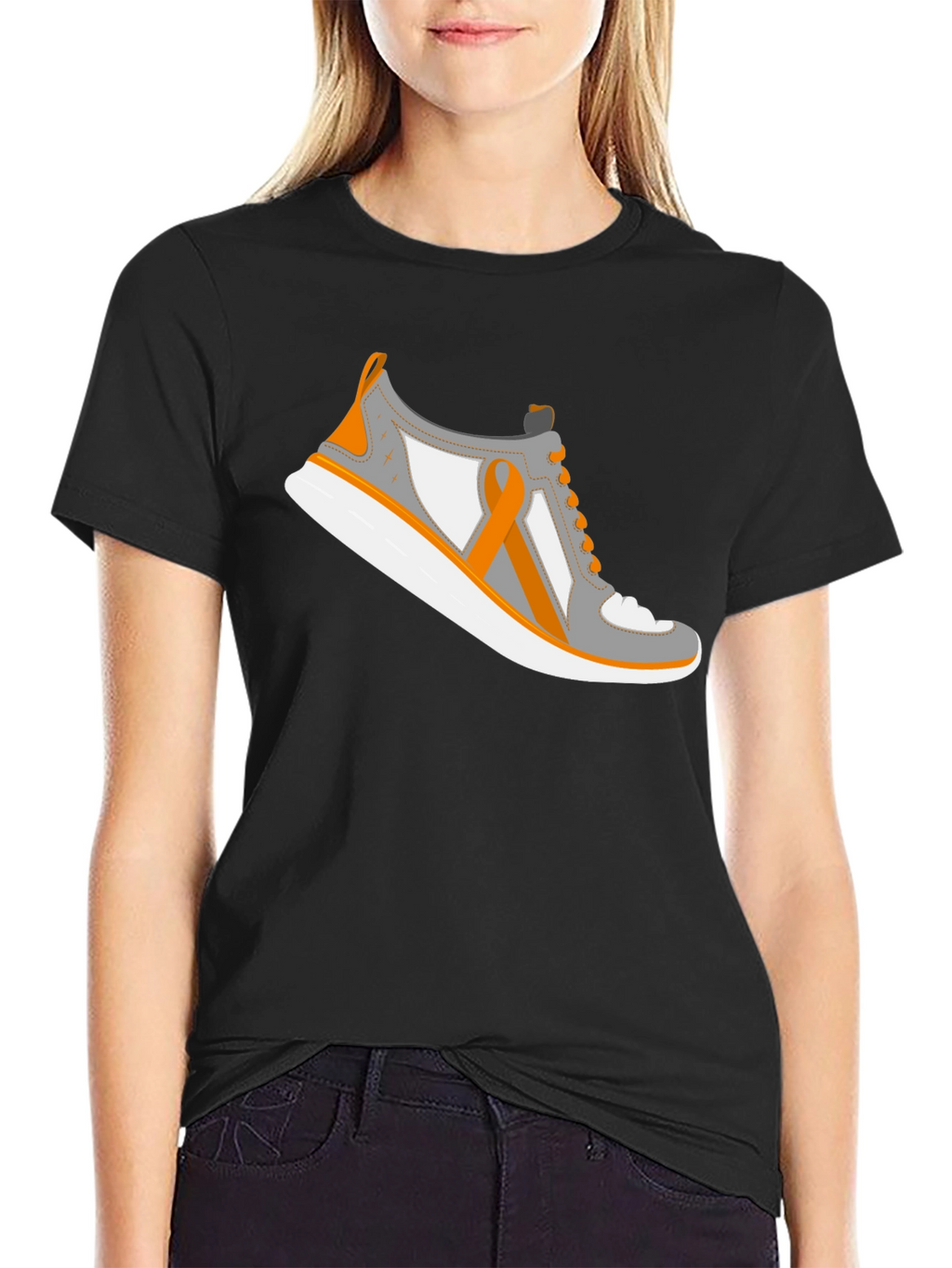 Awareness Ribbon Sneaker T-Shirt
