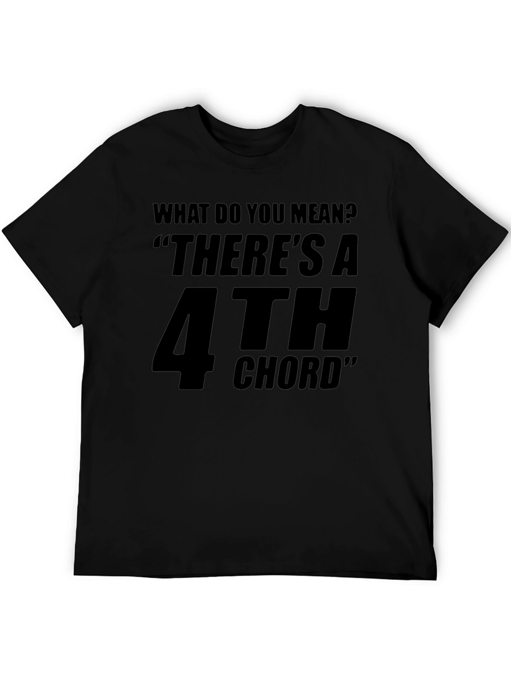 Funny Music T-Shirt - 4th Chord Graphic Tee
