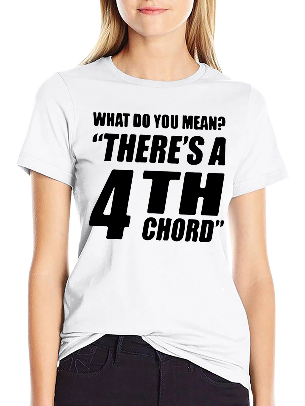 Funny Music T-Shirt - 4th Chord Graphic Tee