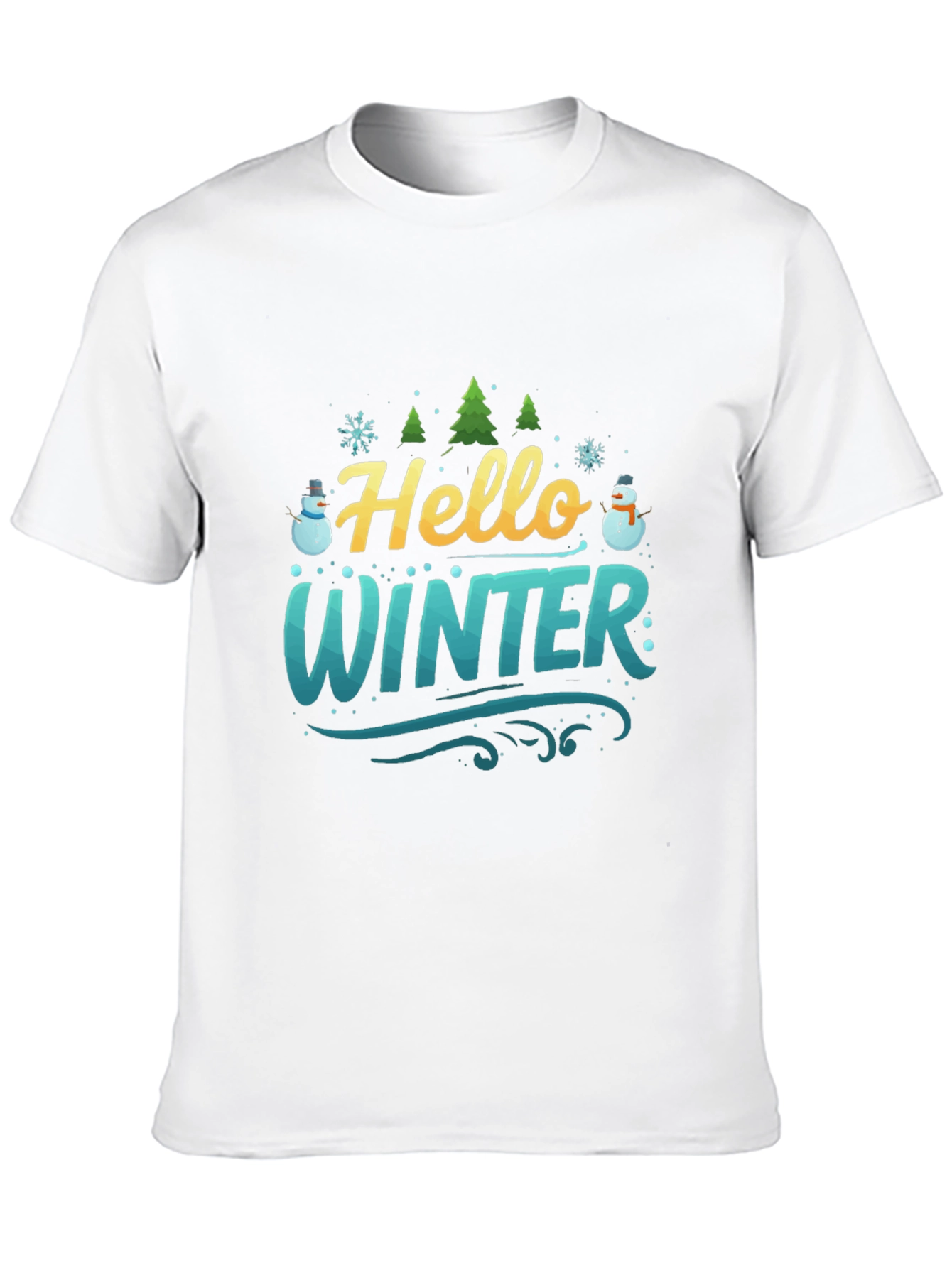 Hello Winter Graphic T-Shirt