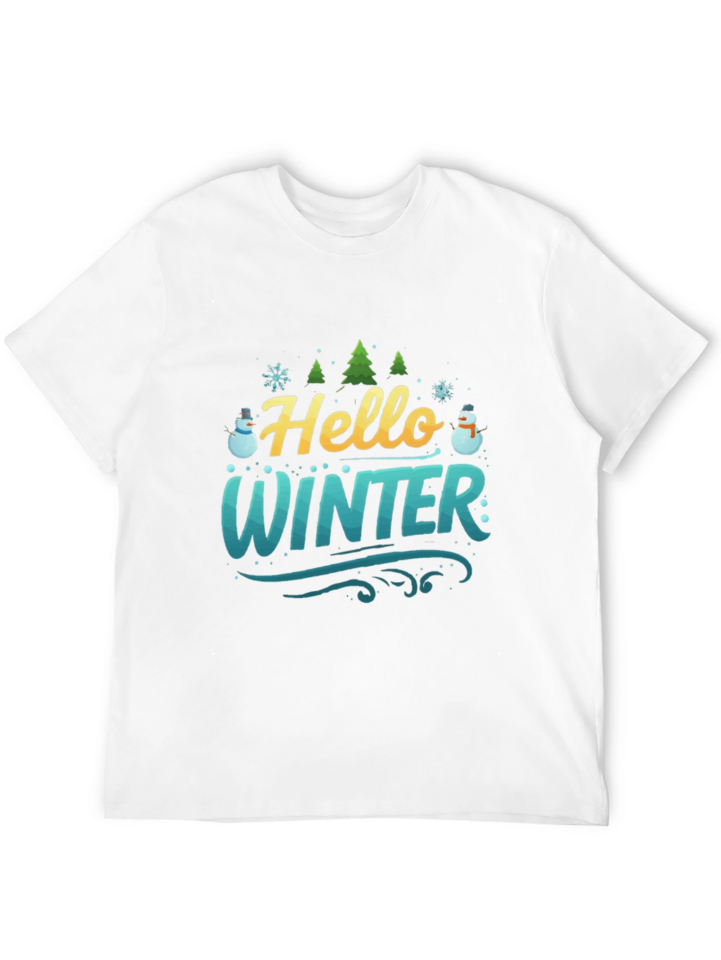 Hello Winter Graphic T-Shirt