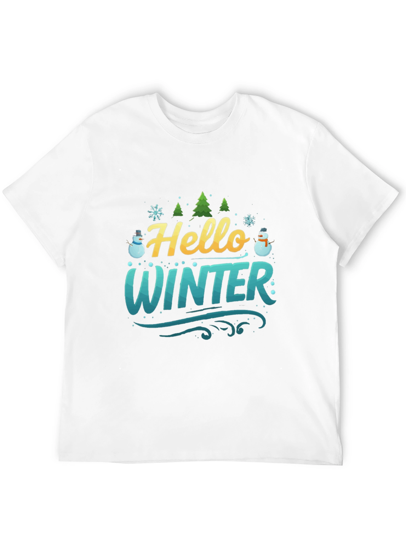 Hello Winter Graphic T-Shirt