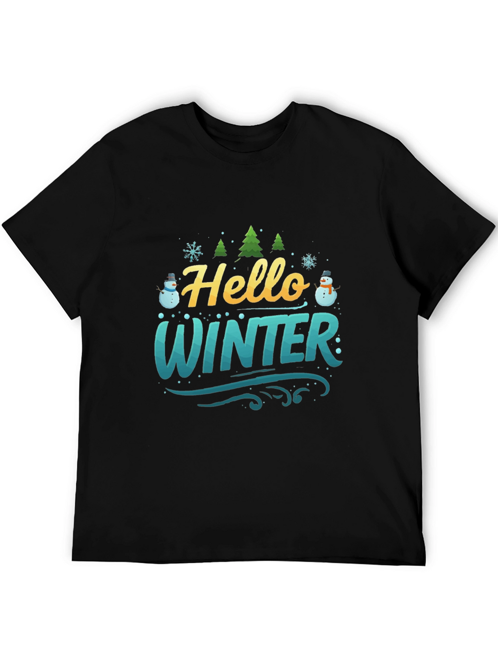 Hello Winter Graphic T-Shirt