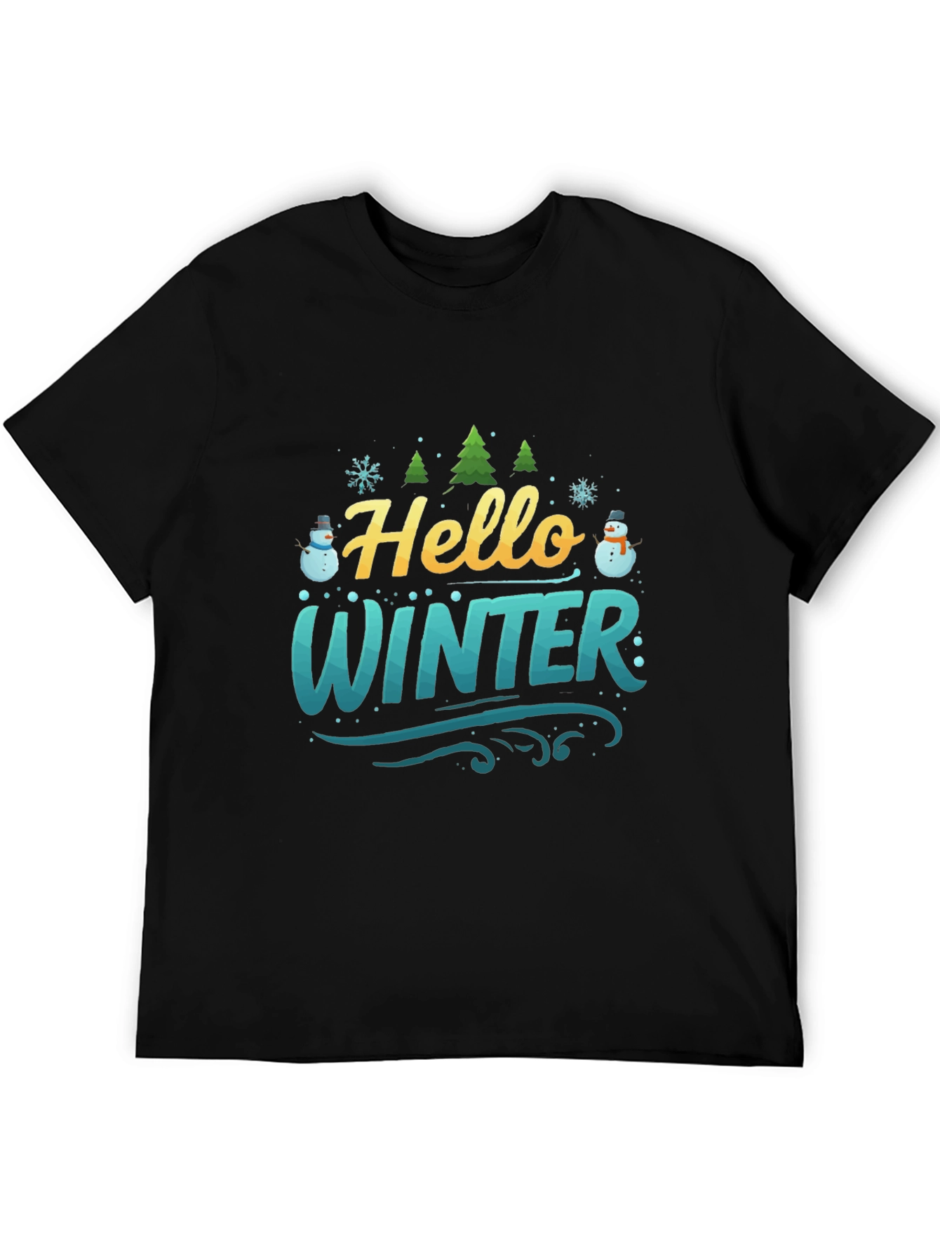 Hello Winter Graphic T-Shirt