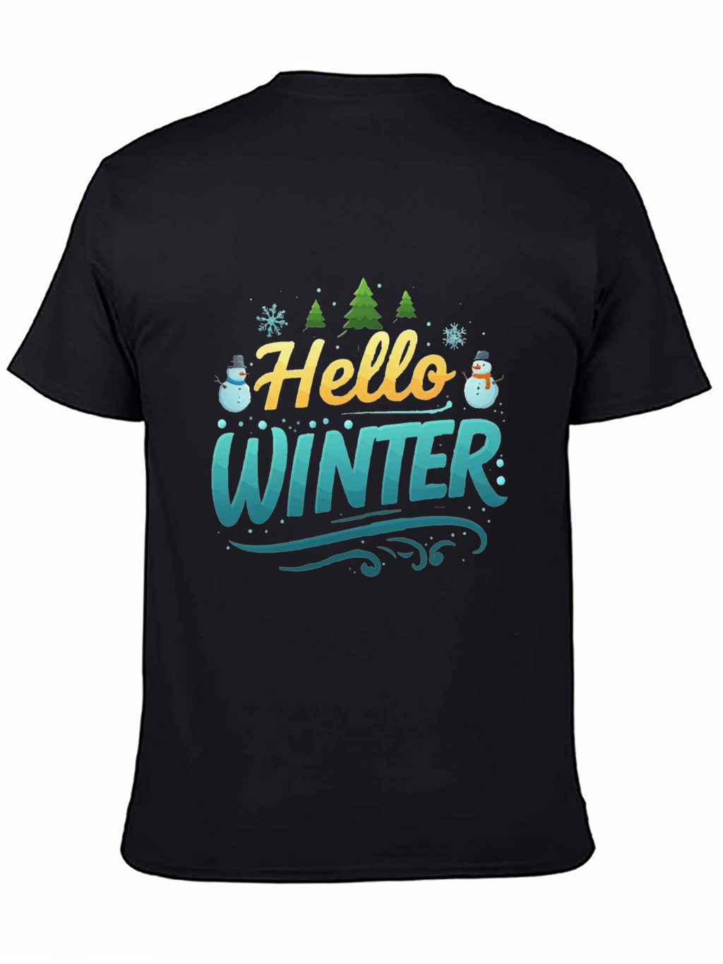 Hello Winter Graphic T-Shirt