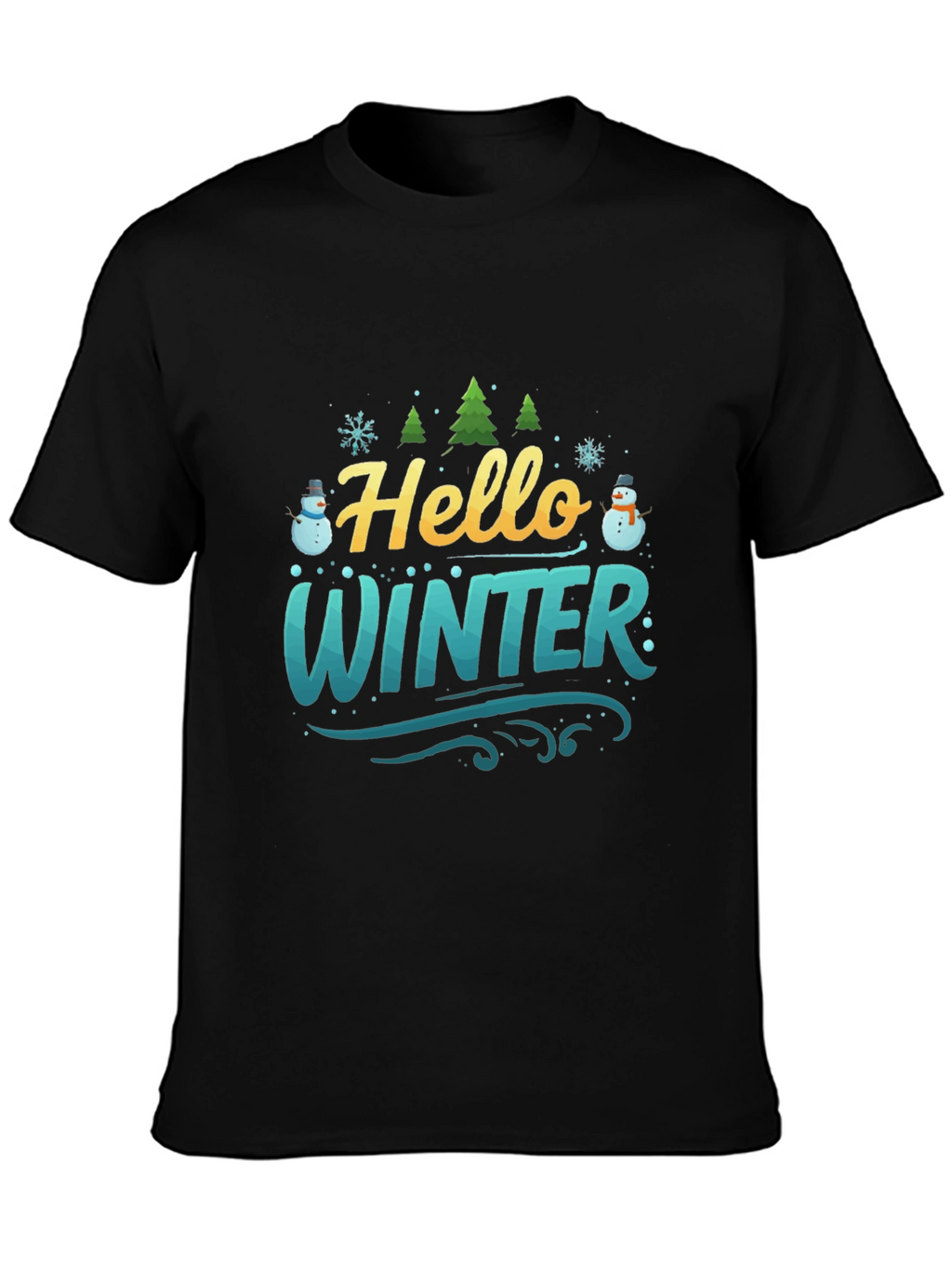 Hello Winter Graphic T-Shirt
