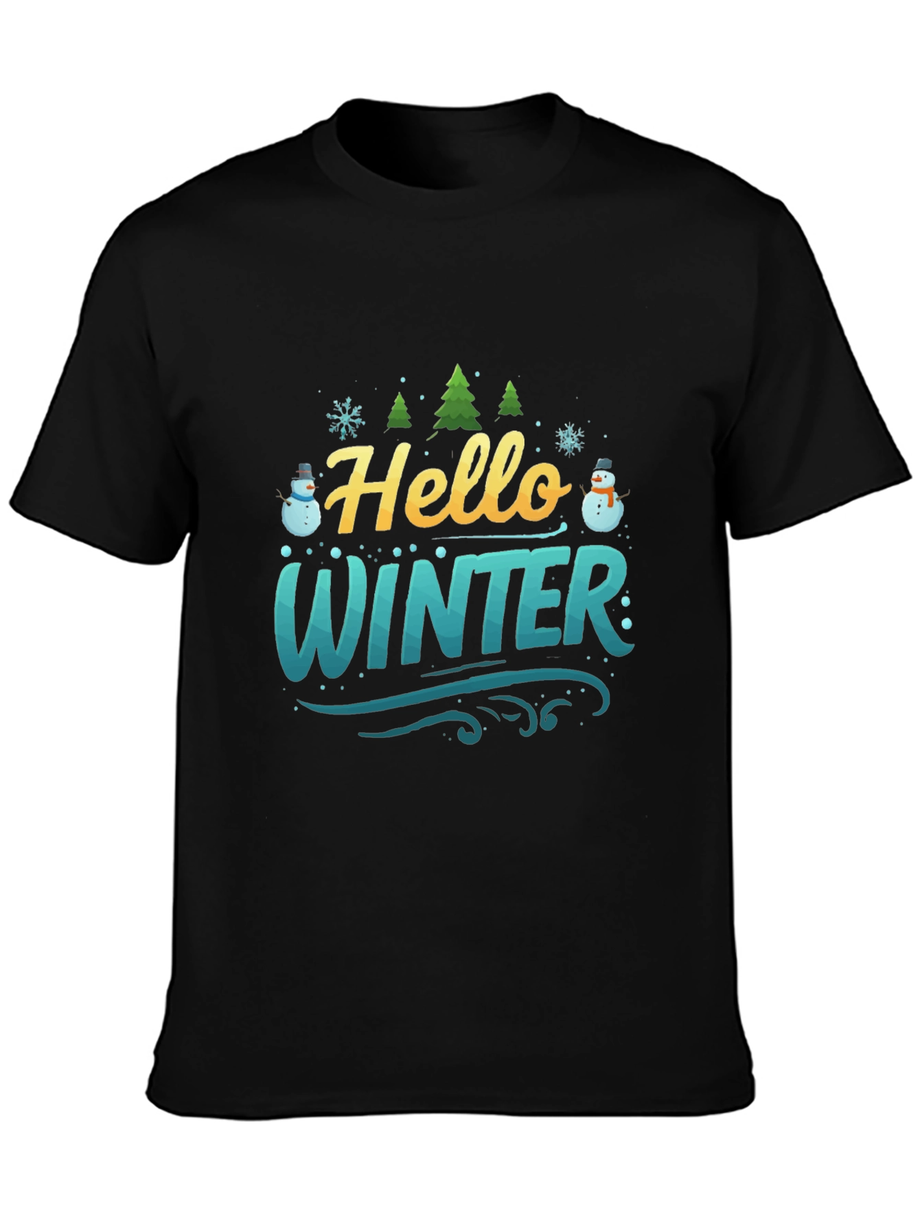 Hello Winter Graphic T-Shirt
