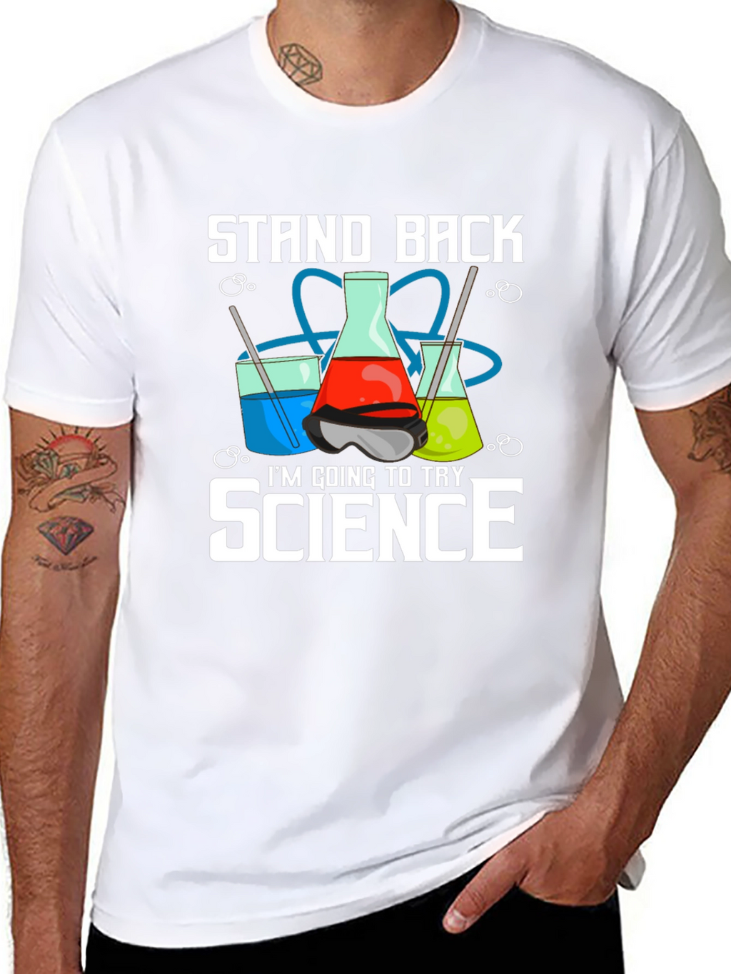 Stand Back Im Going to Try Science T-Shirt