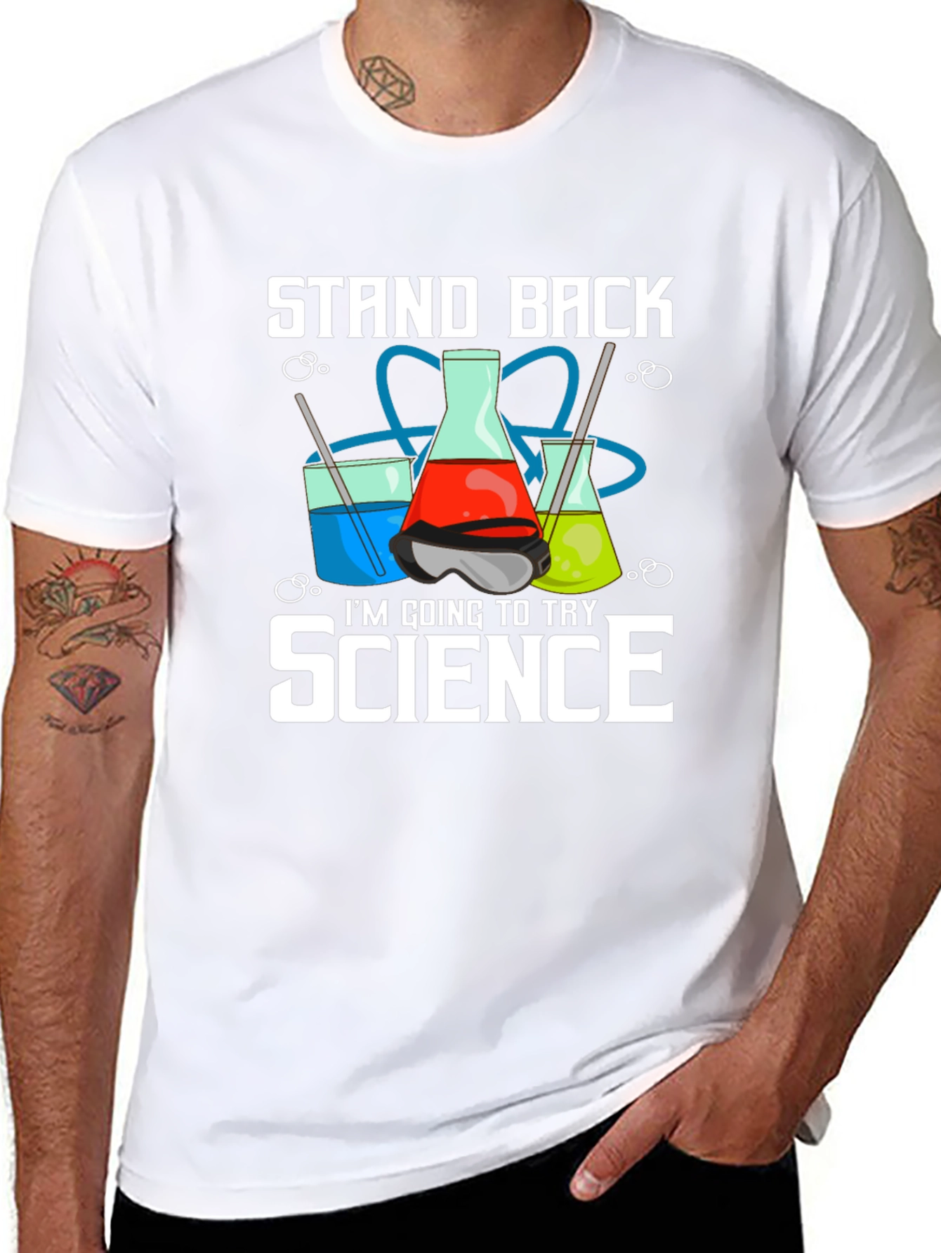 Stand Back Im Going to Try Science T-Shirt