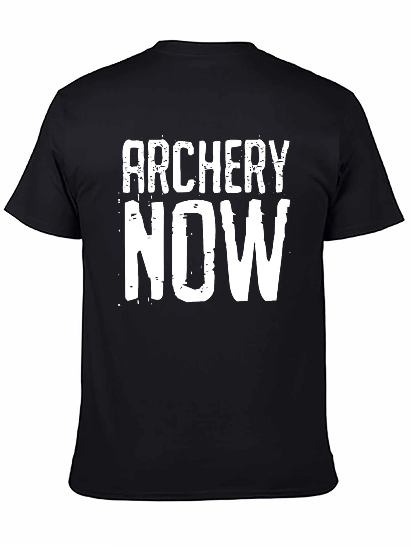 Archery Now Graphic T-Shirt - Black Cotton Tee