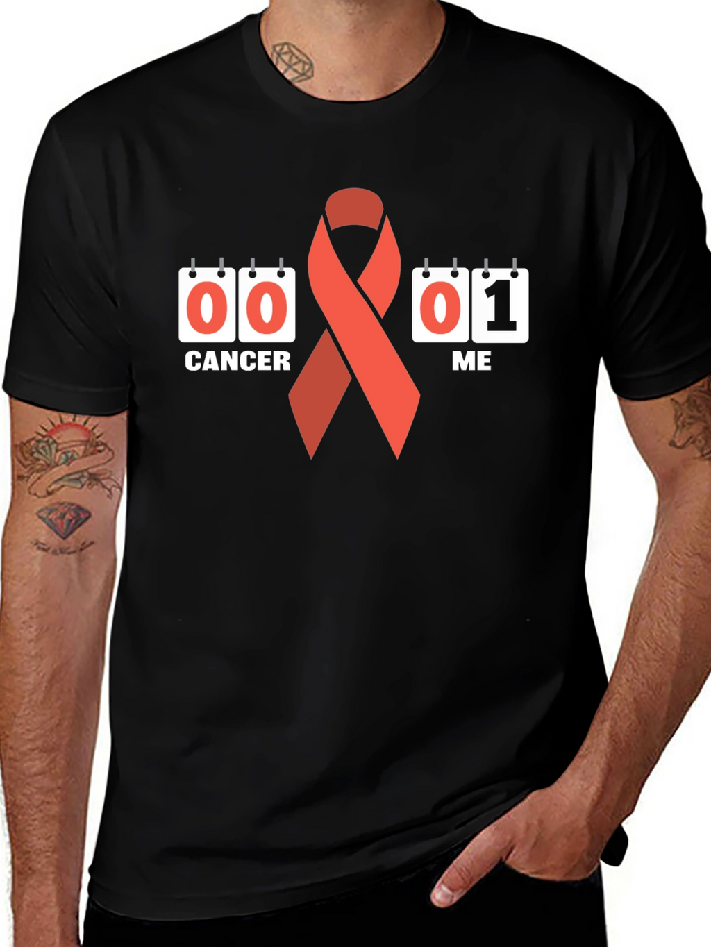 Cancer Awareness Ribbon T-Shirt