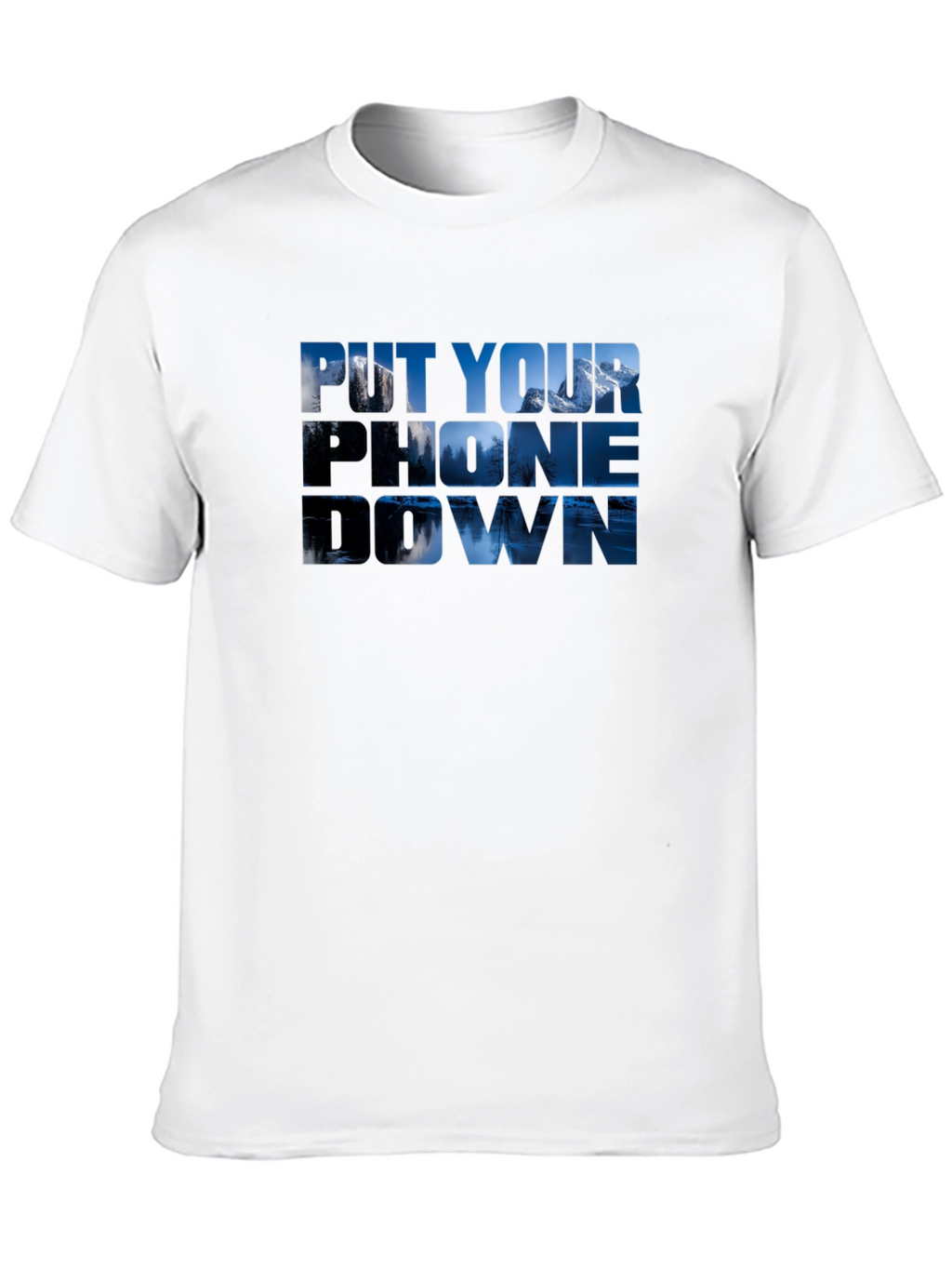 Put Your Phone Down Nature T-Shirt