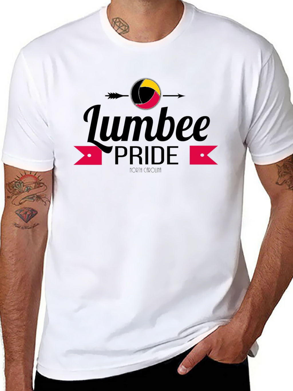 Lumbee Pride Graphic T-Shirt - Black