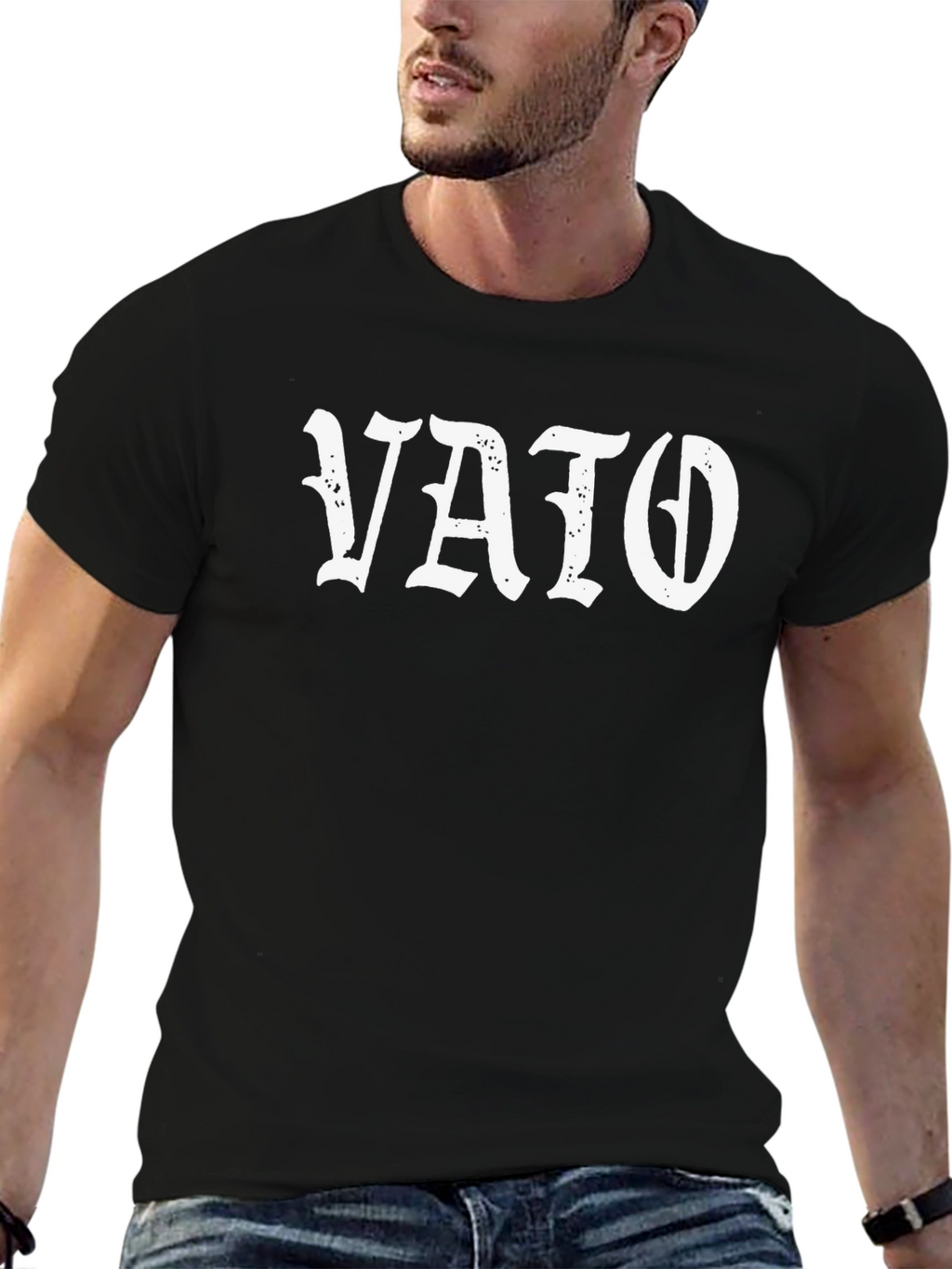 Vato T-Shirt - Black Graphic Tee