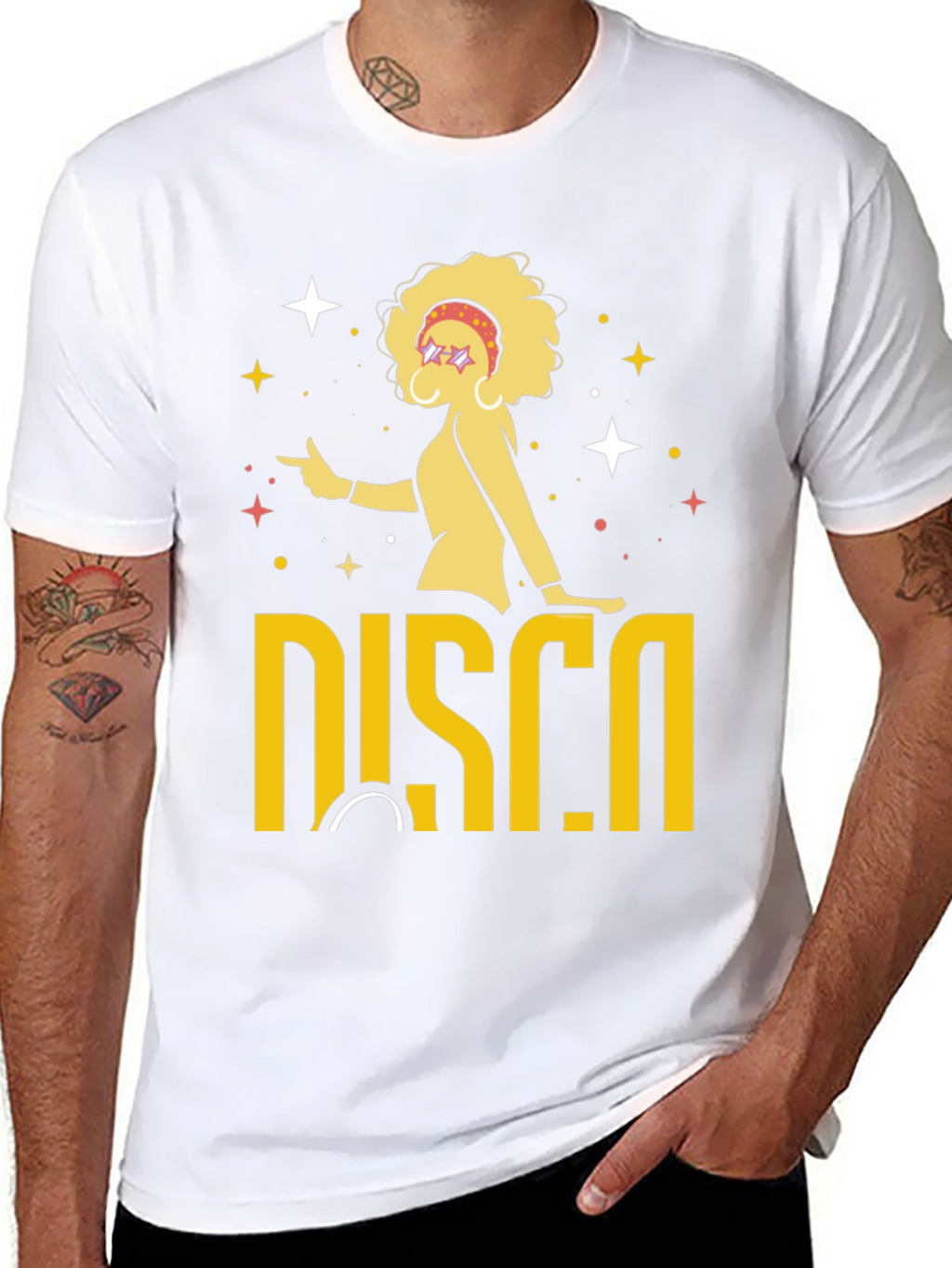 Disco Fever Graphic T-Shirt - Retro Style