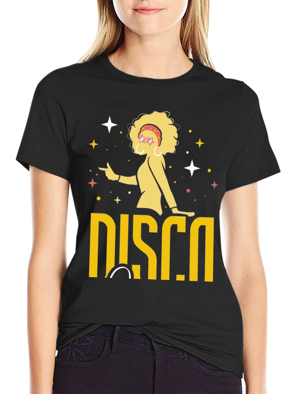 Disco Fever Graphic T-Shirt - Retro Style