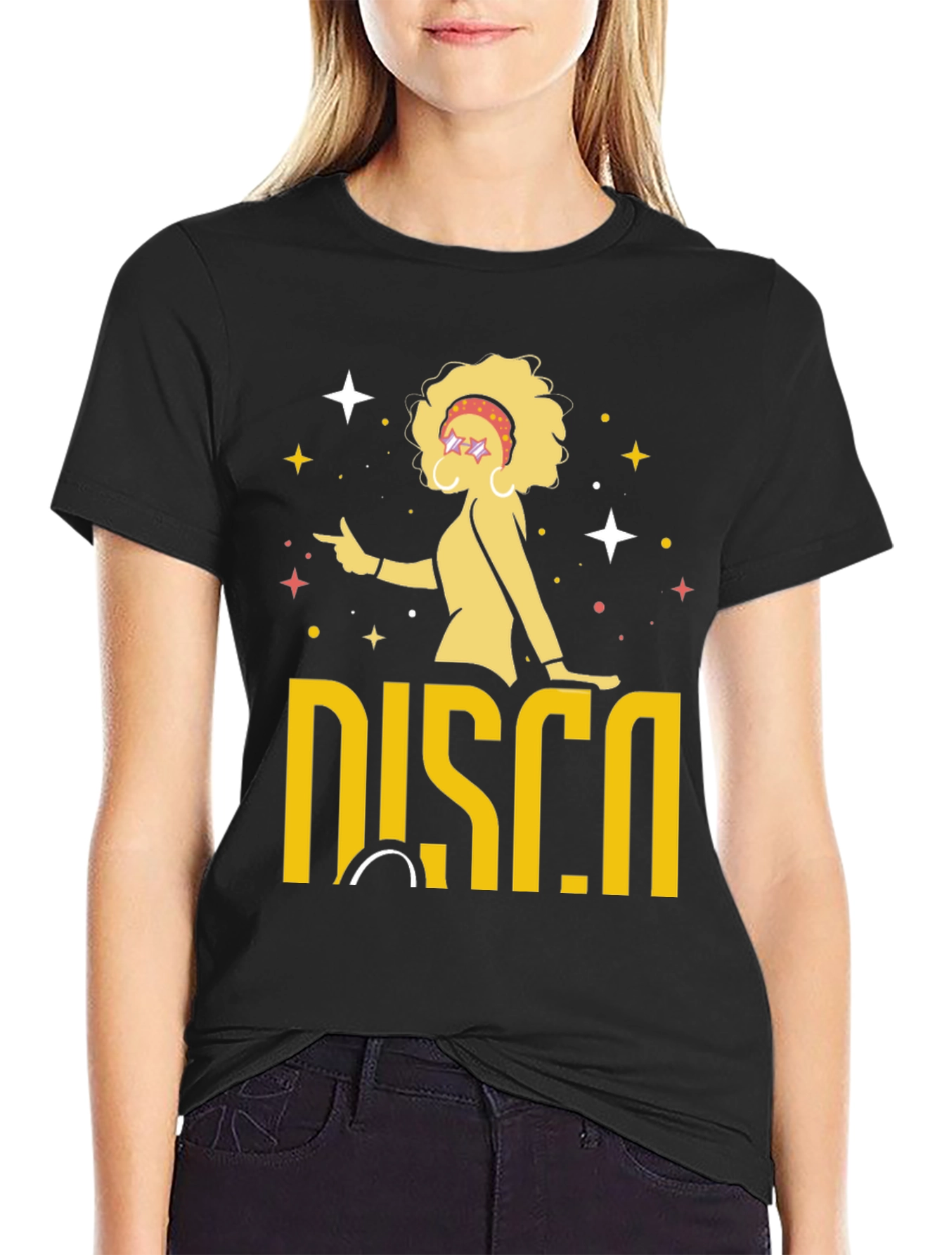 Disco Fever Graphic T-Shirt - Retro Style