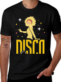 Disco Fever Graphic T-Shirt - Retro Style