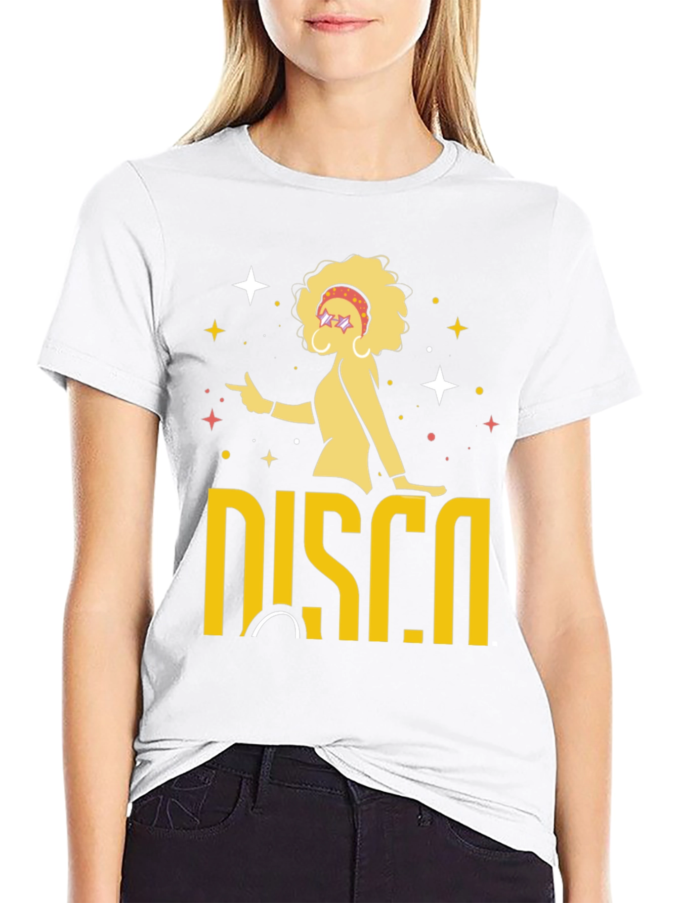 Disco Fever Graphic T-Shirt - Retro Style