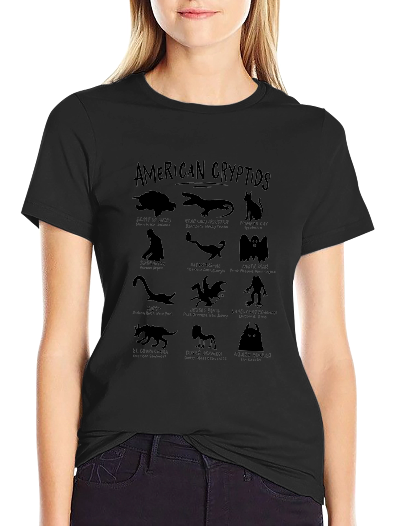 American Cryptids Graphic T-Shirt