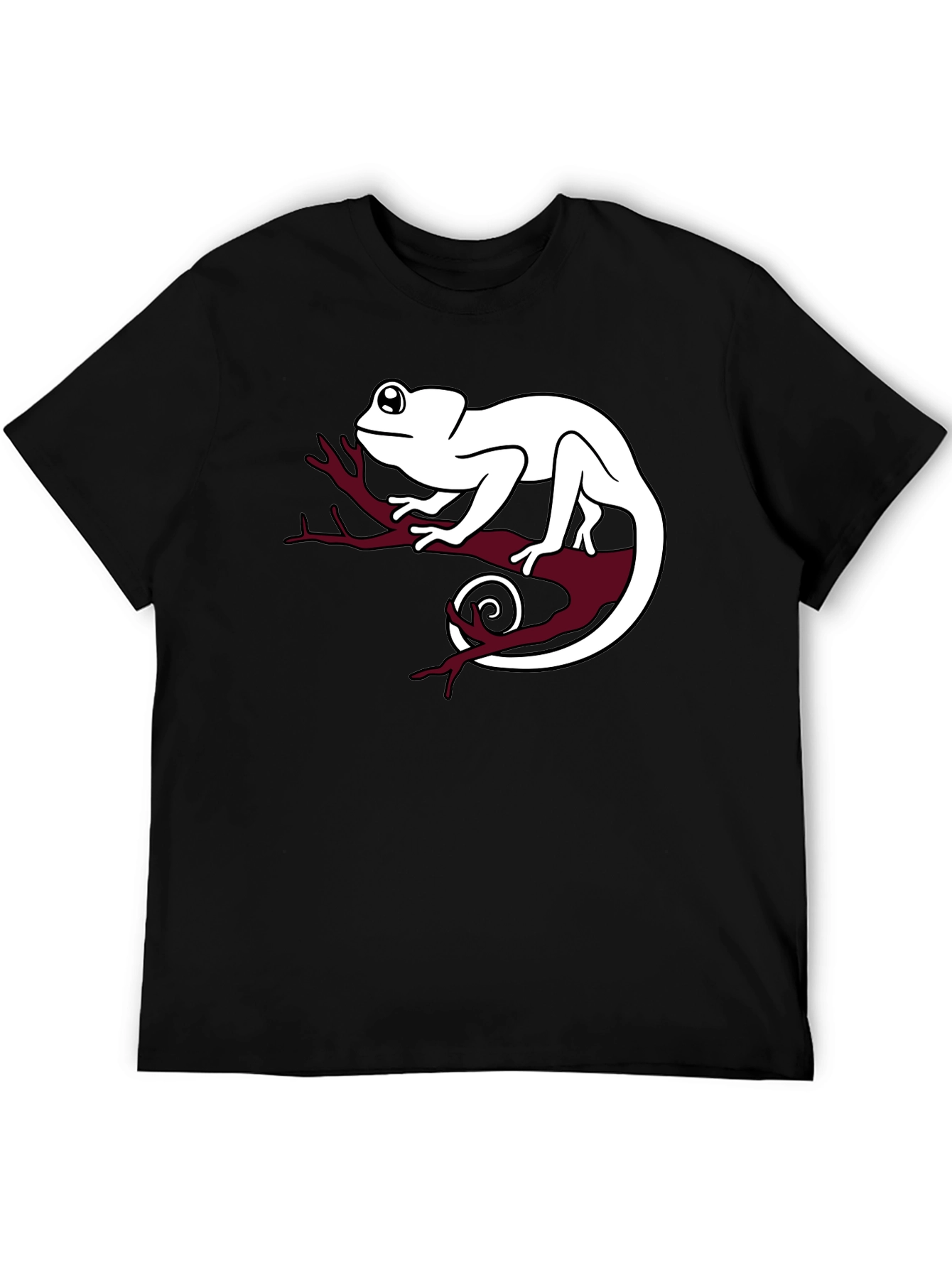 Chameleon Graphic Tee - Cool Reptile T-Shirt