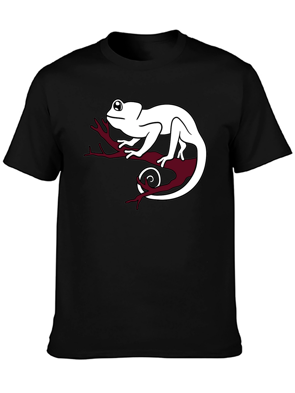 Chameleon Graphic Tee - Cool Reptile T-Shirt