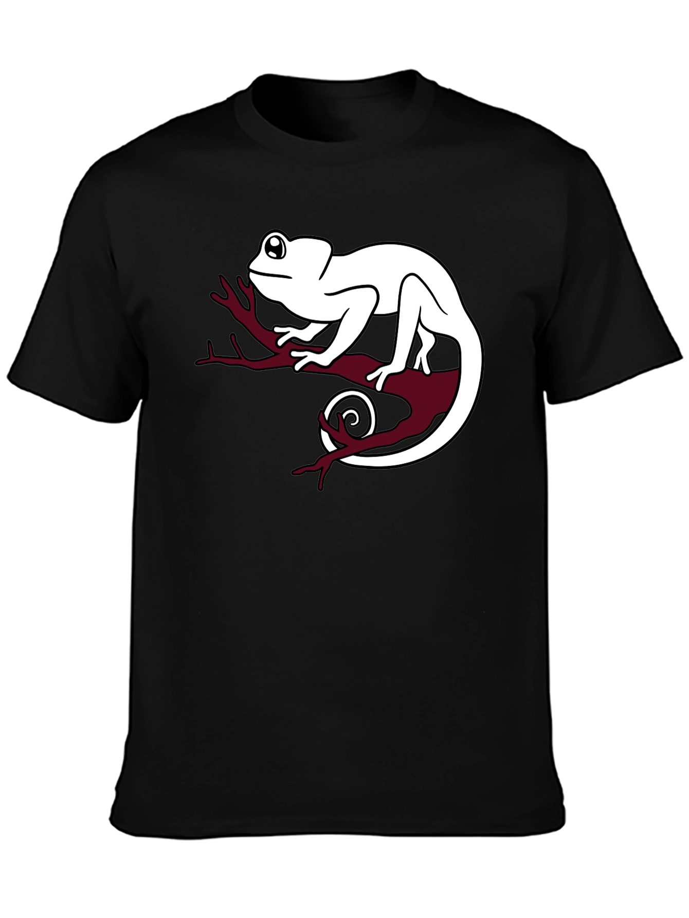 Chameleon Graphic Tee - Cool Reptile T-Shirt
