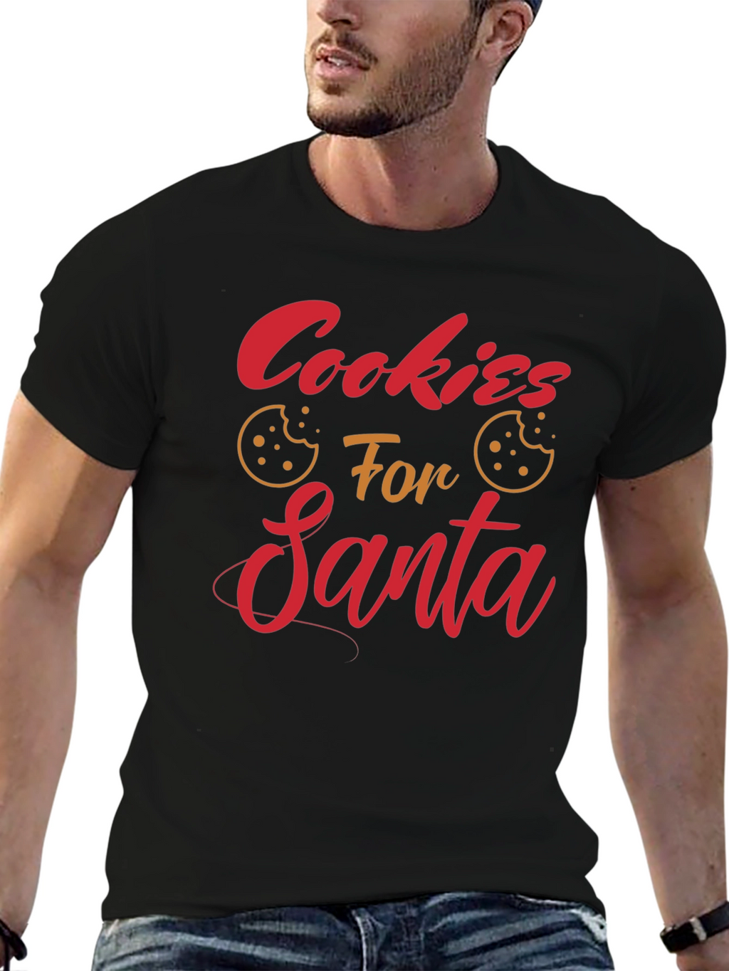 Cookies for Santa Graphic Tee