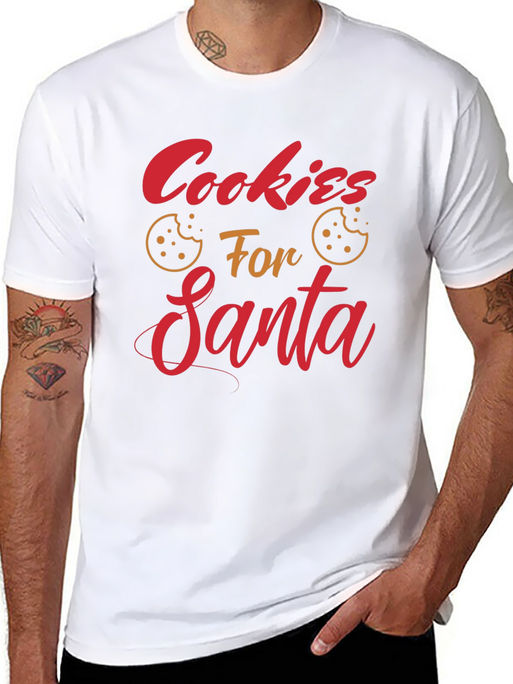 Cookies for Santa Graphic Tee
