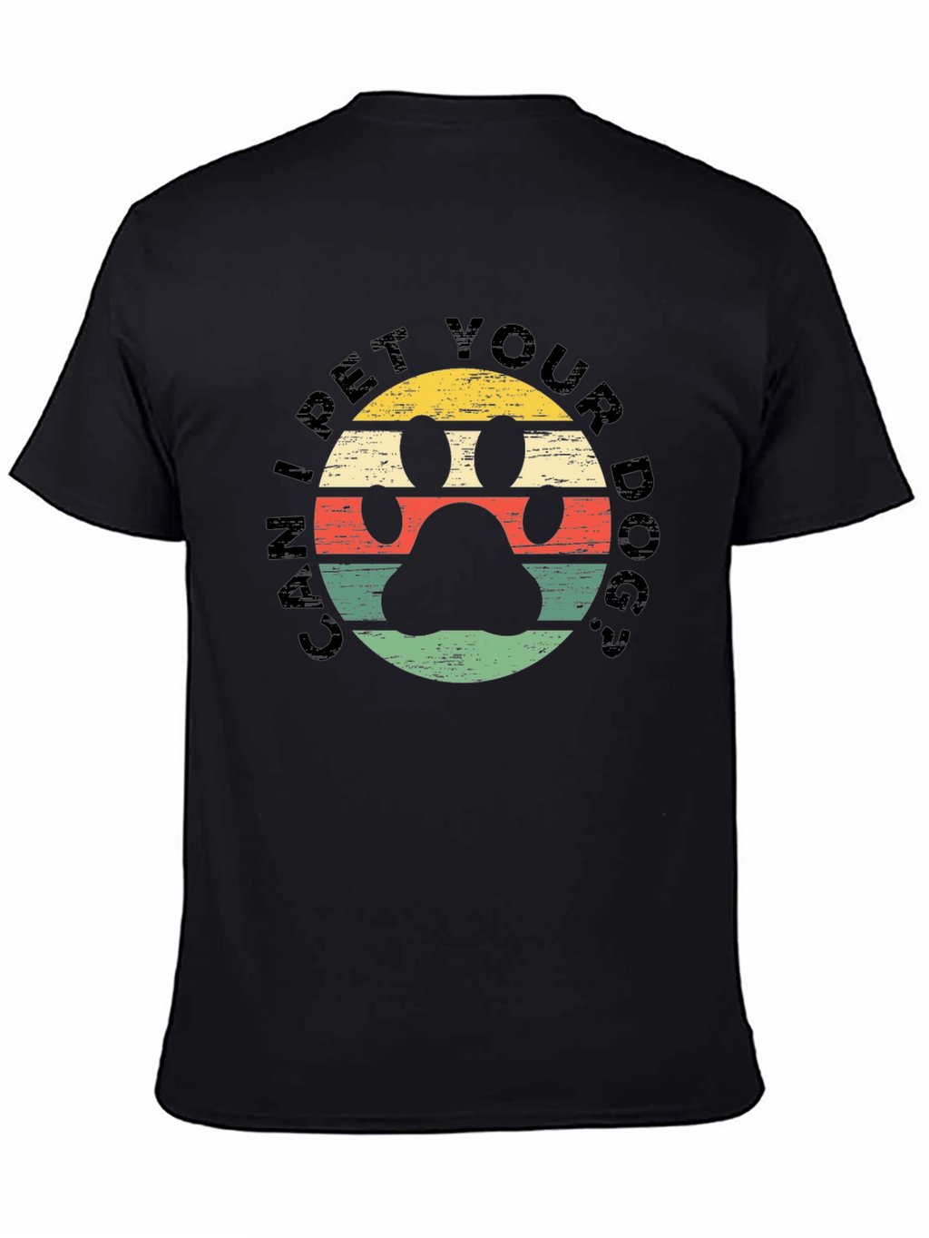 Can I Pet Your Dog? Black T-Shirt