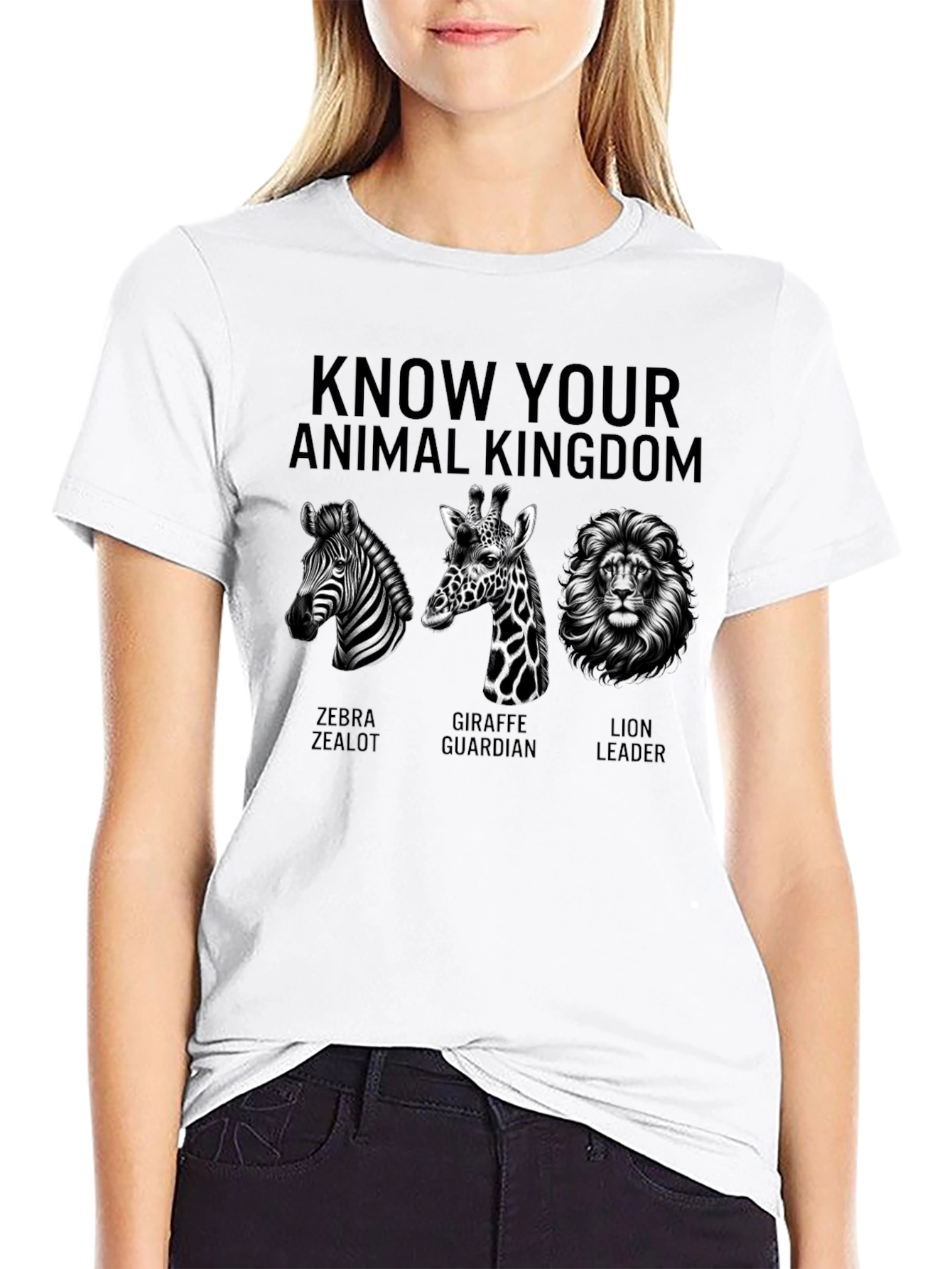 Know Your Animal Kingdom Graphic T-Shirt