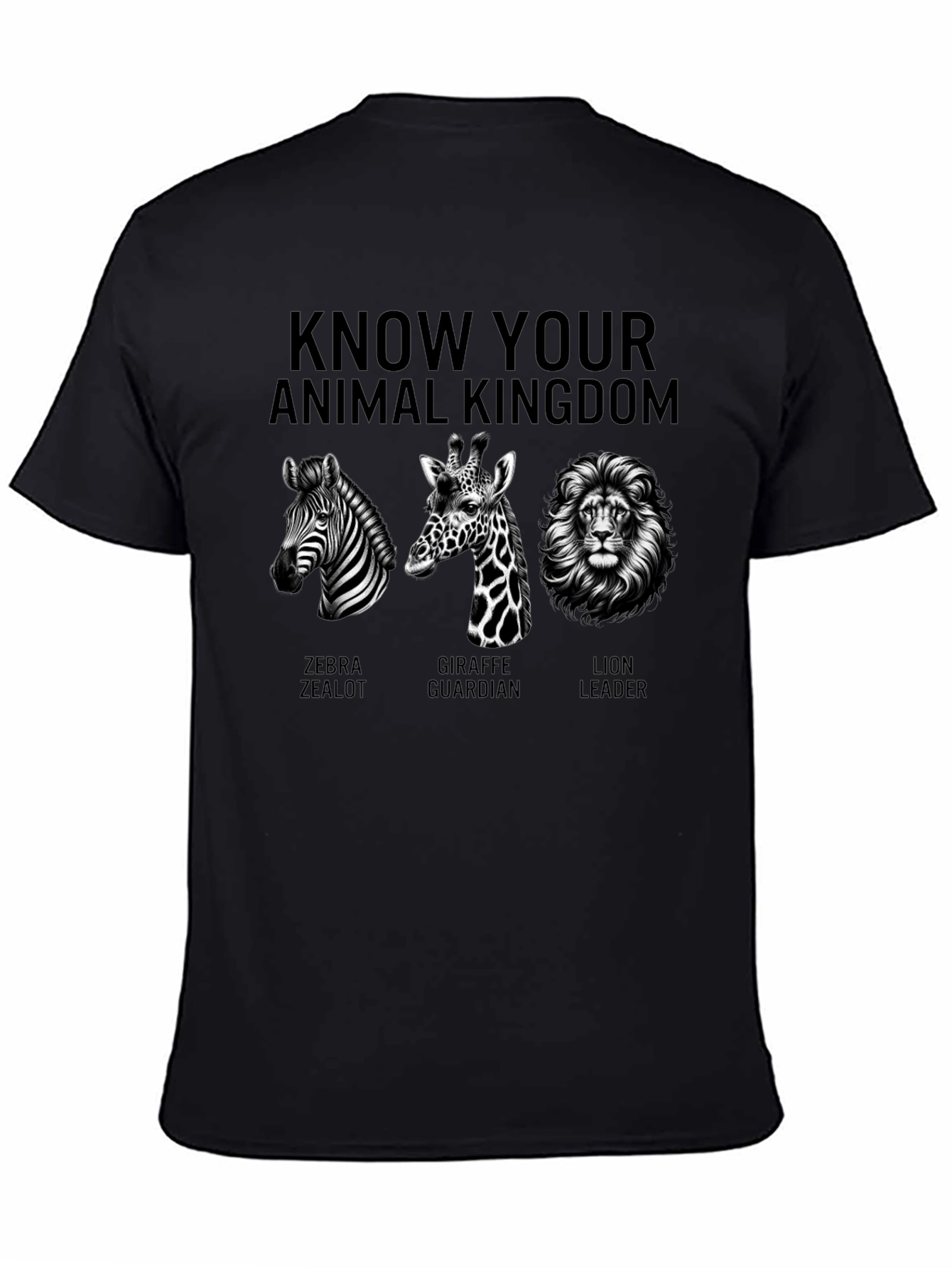 Know Your Animal Kingdom Graphic T-Shirt