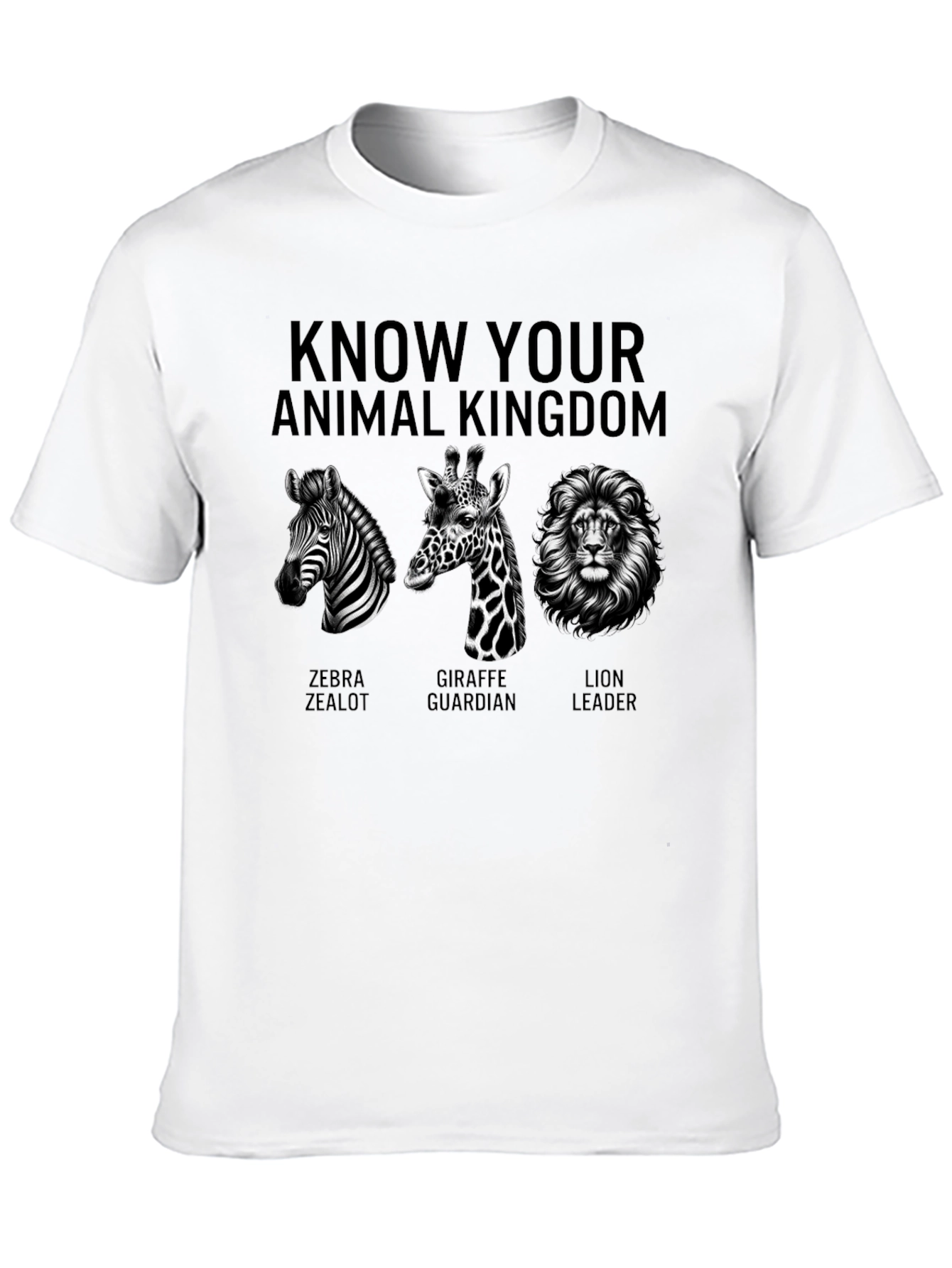 Know Your Animal Kingdom Graphic T-Shirt