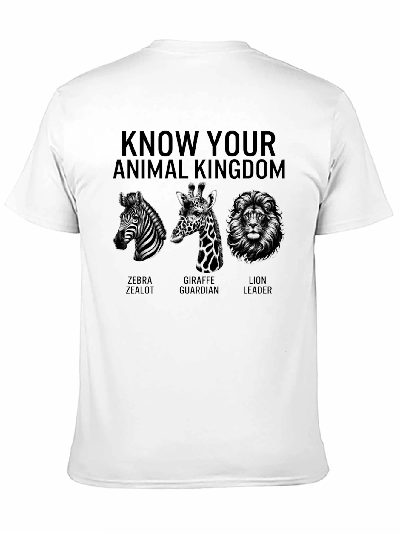 Know Your Animal Kingdom Graphic T-Shirt