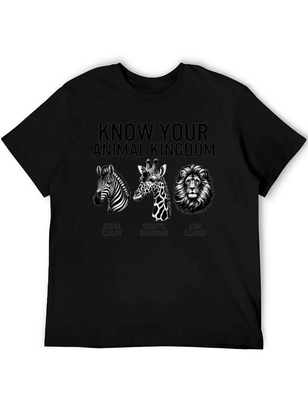 Know Your Animal Kingdom Graphic T-Shirt