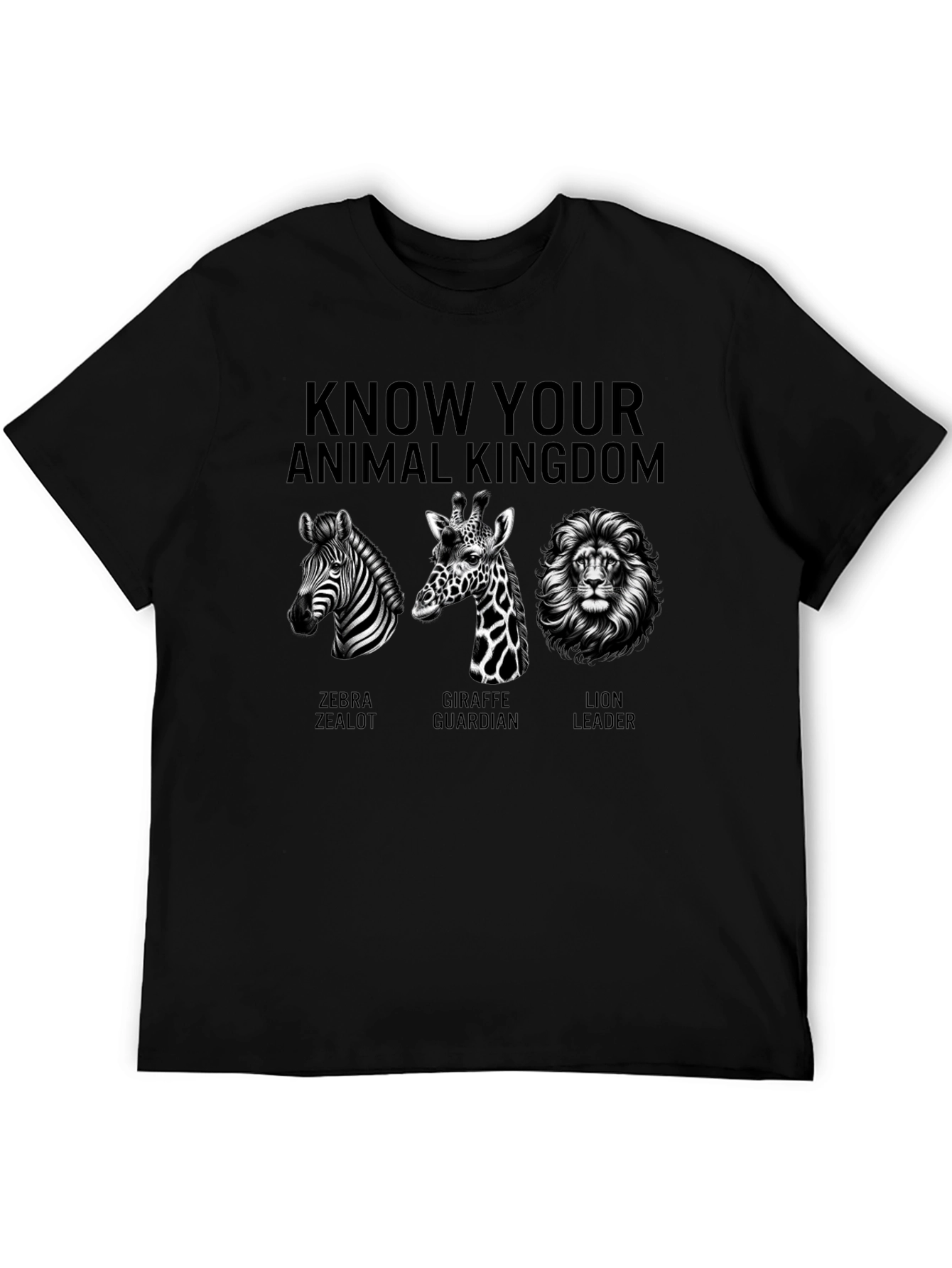 Know Your Animal Kingdom Graphic T-Shirt