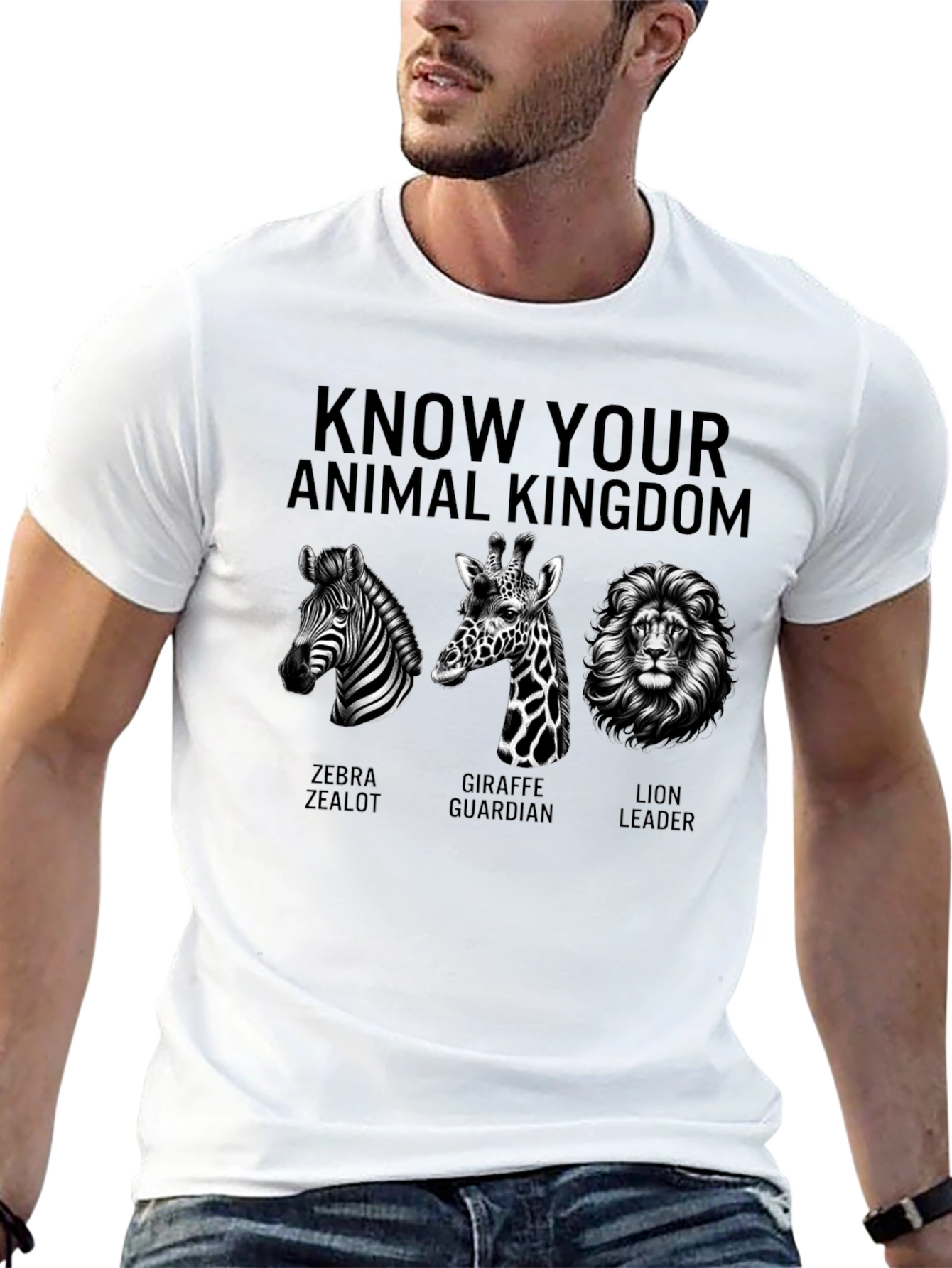 Know Your Animal Kingdom Graphic T-Shirt