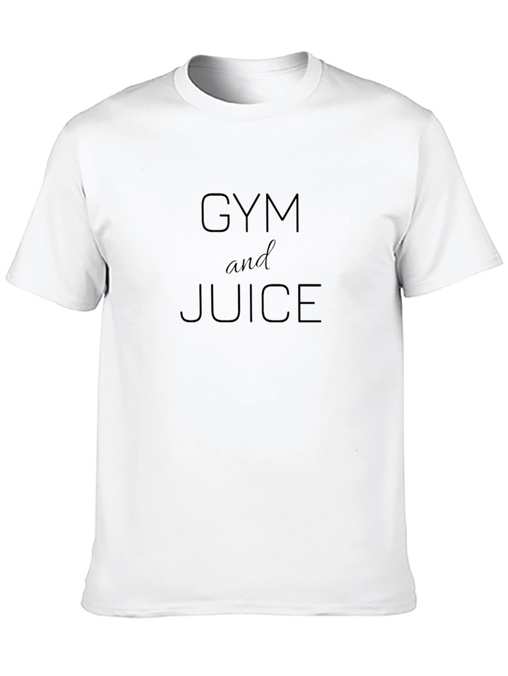 Gym and Juice Black Graphic Tee